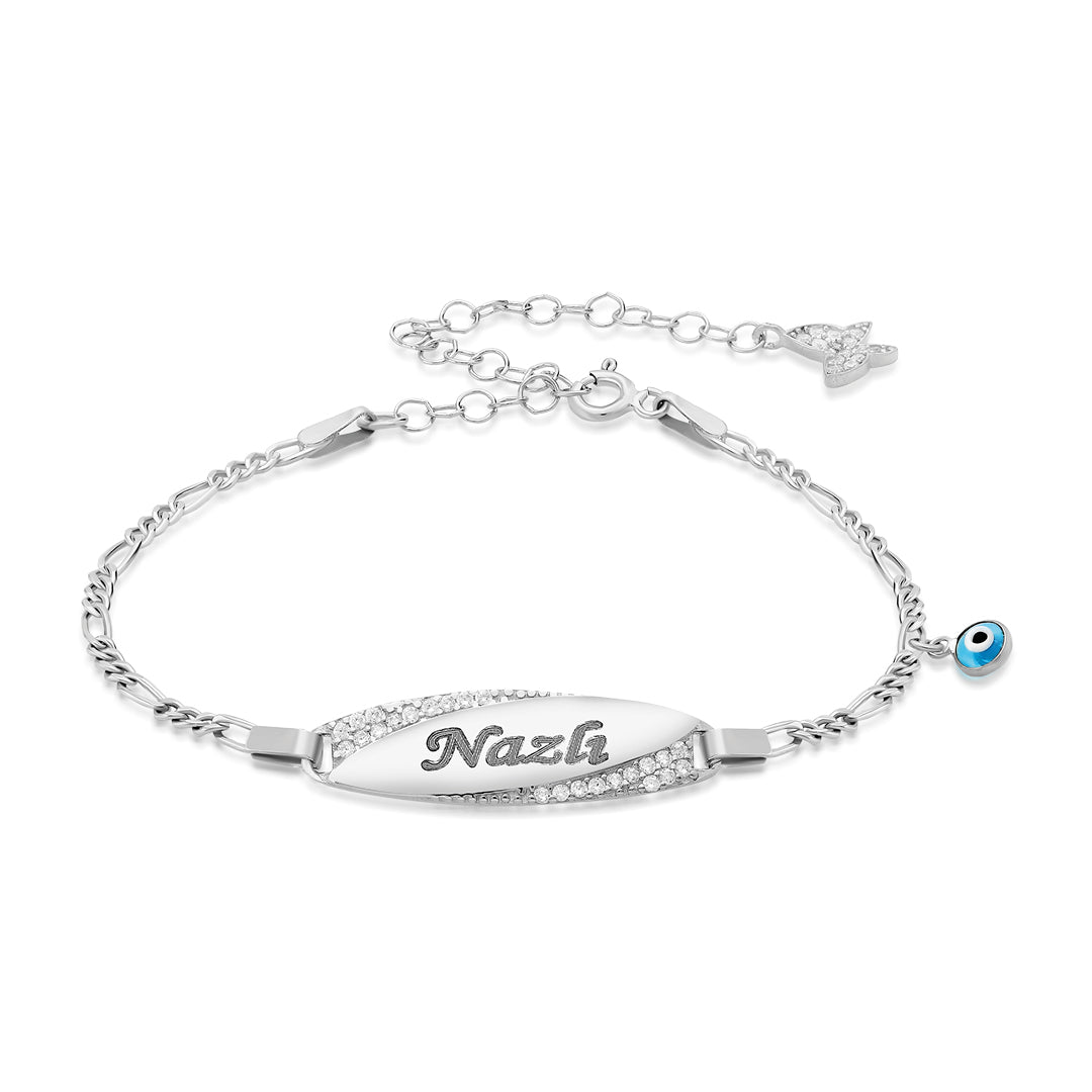 KINDER GRAVUR ARMBAND 15 | 925 SILBER