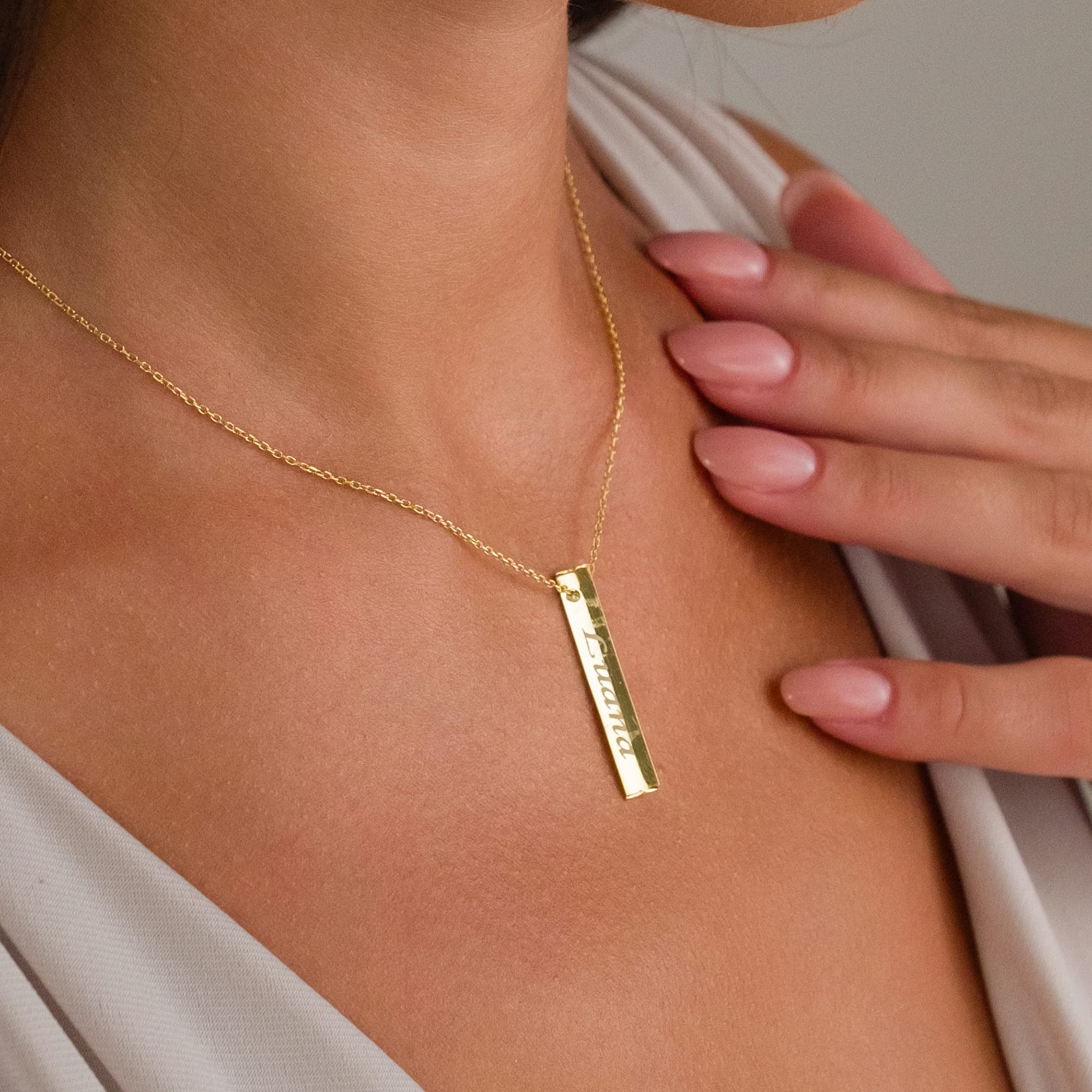 Double Sided Necklace - 925 SILVER