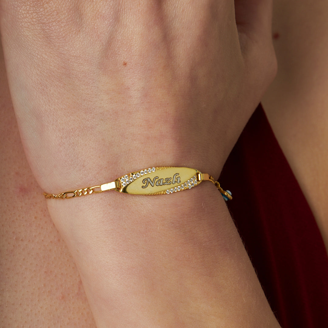 KINDER GRAVUR ARMBAND 15 | 925 SILBER