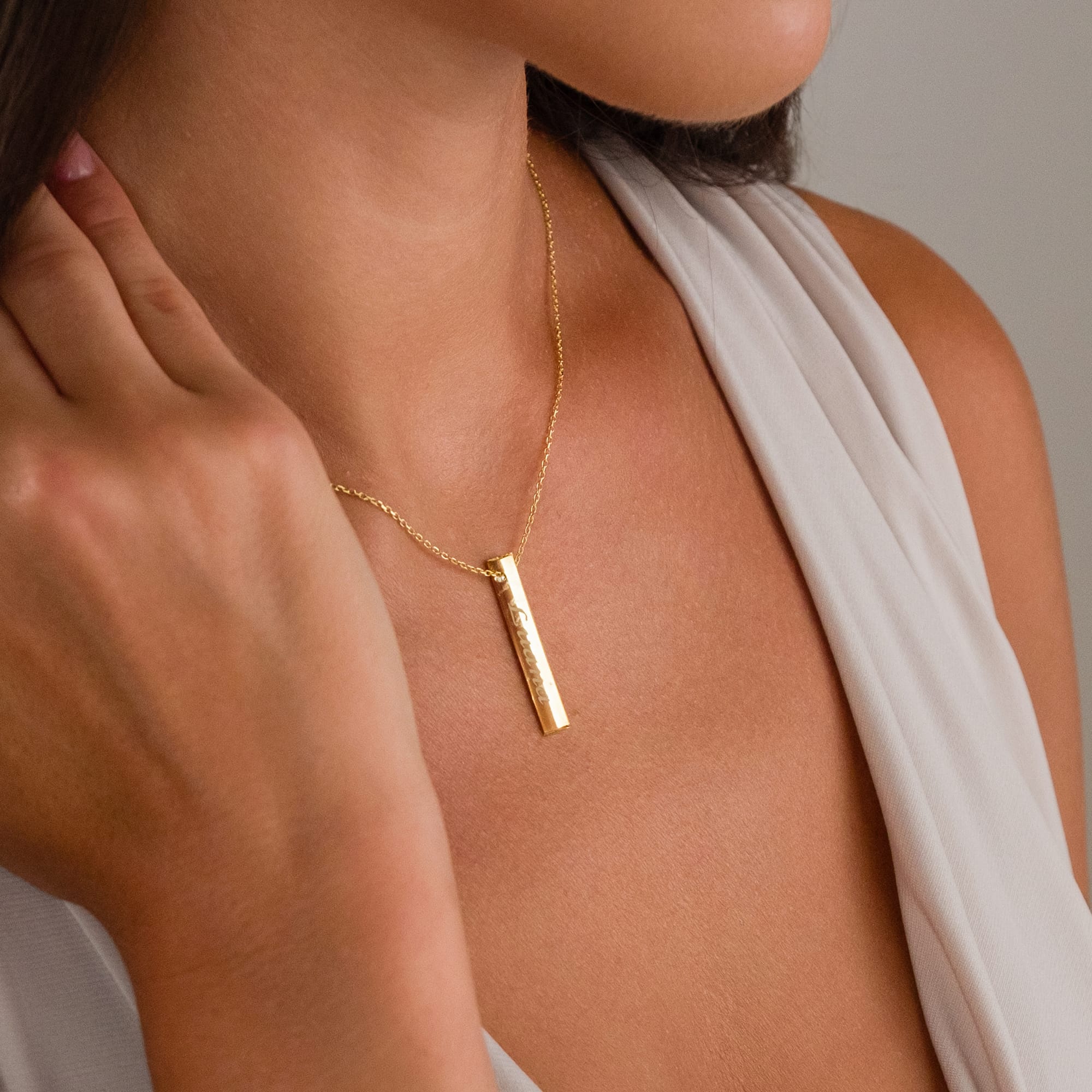 Double Sided Necklace - 925 SILVER