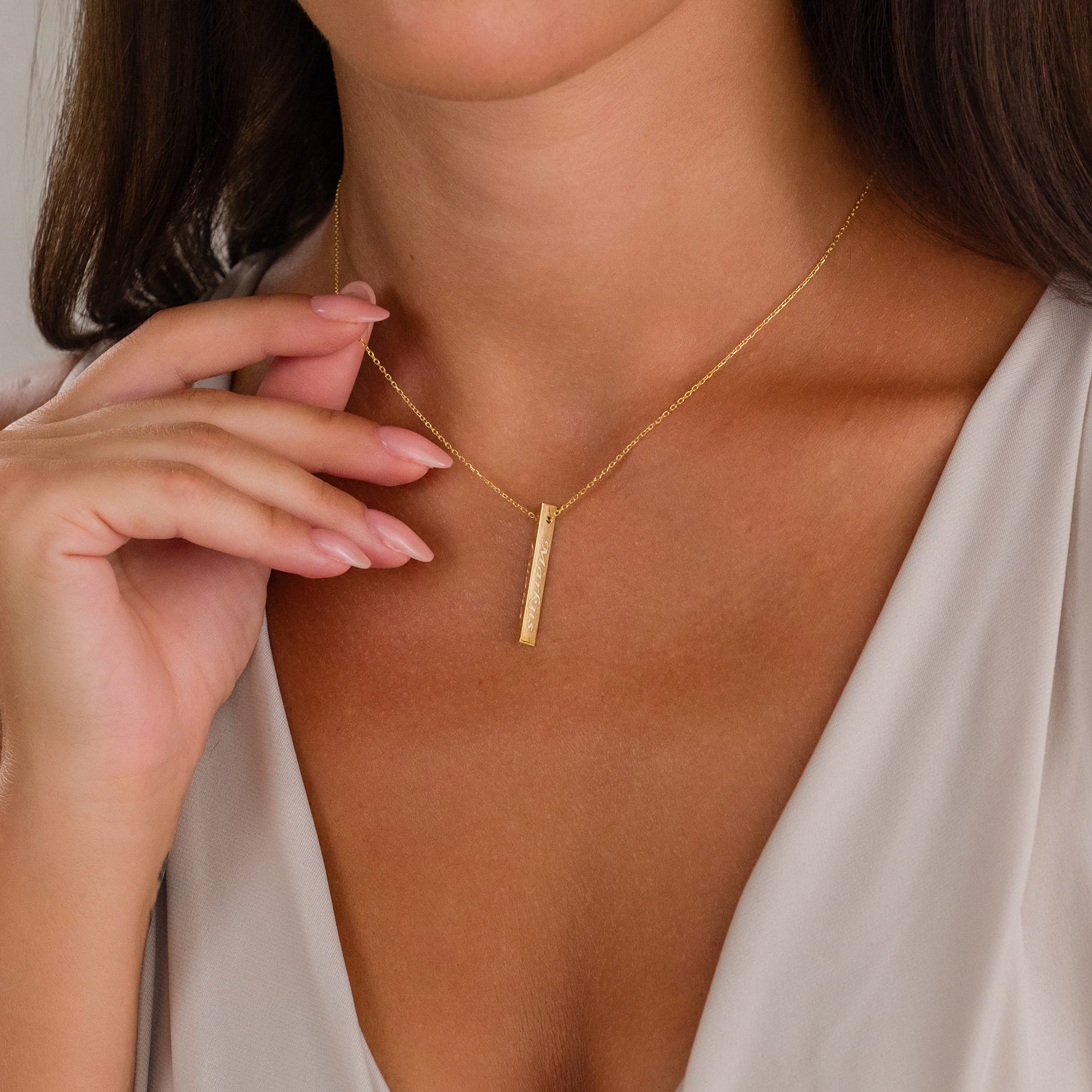 Double Sided Necklace - 925 SILVER