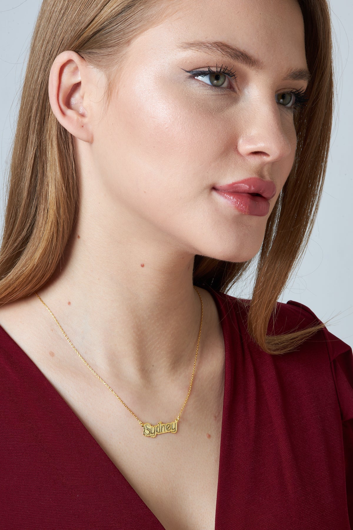 REFLEKTOR NAMENSKETTE | 925 SILBER