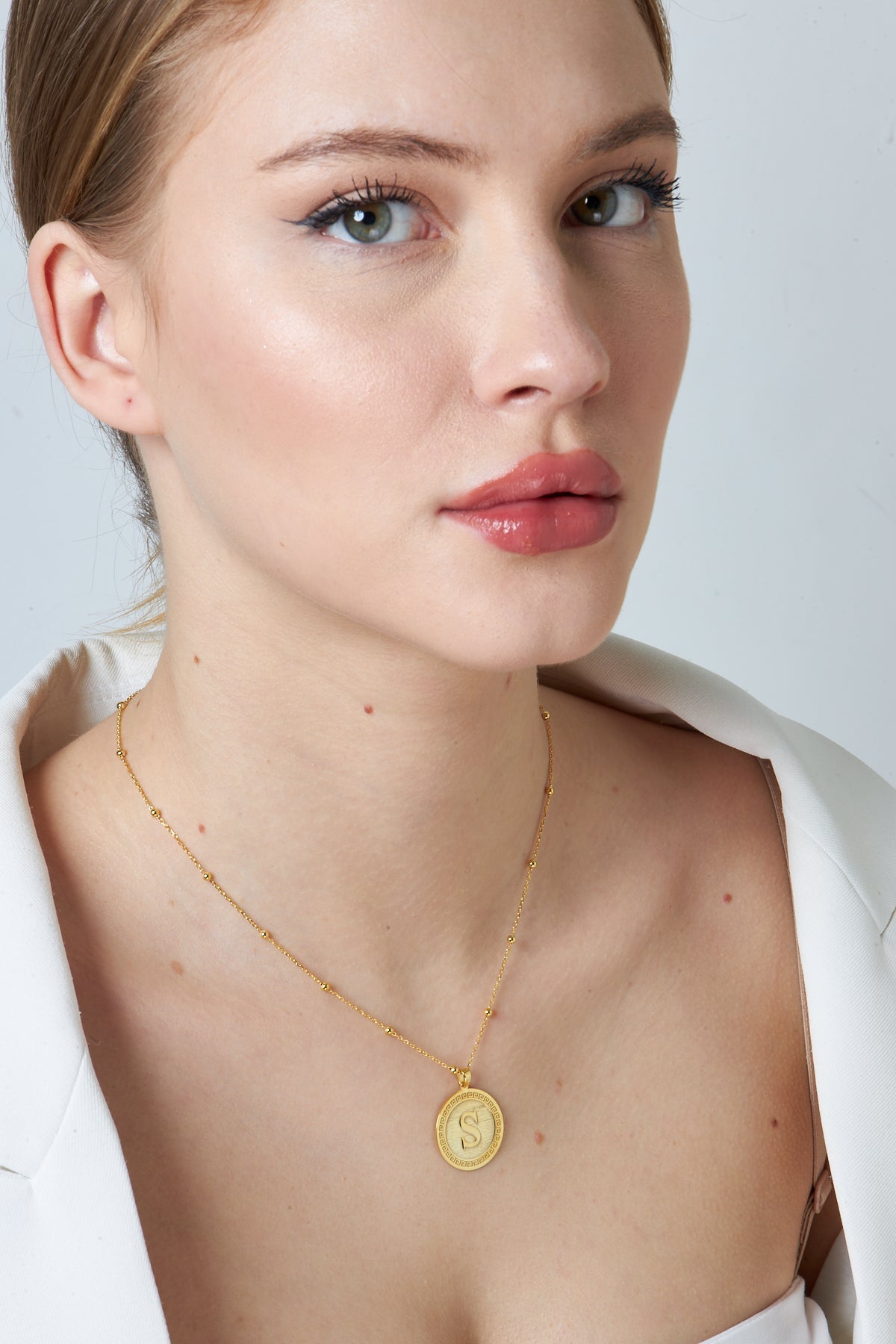 Ball Chain Locket Necklace - 925 SILVER