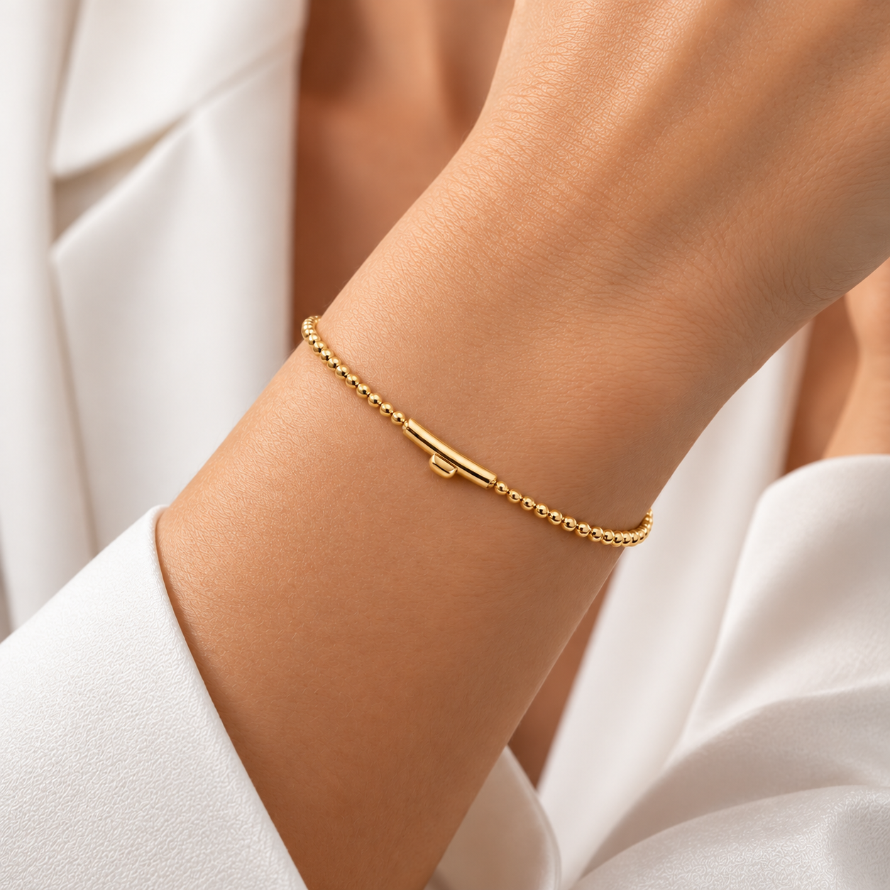 MINI DORIKA ARMBAND | 14K GOLD