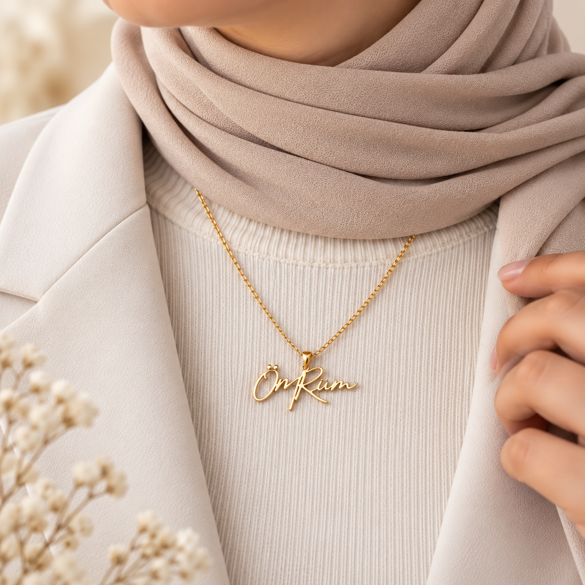 ÖMRÜM GOLD HALSKETTE | 14 K GOLD
