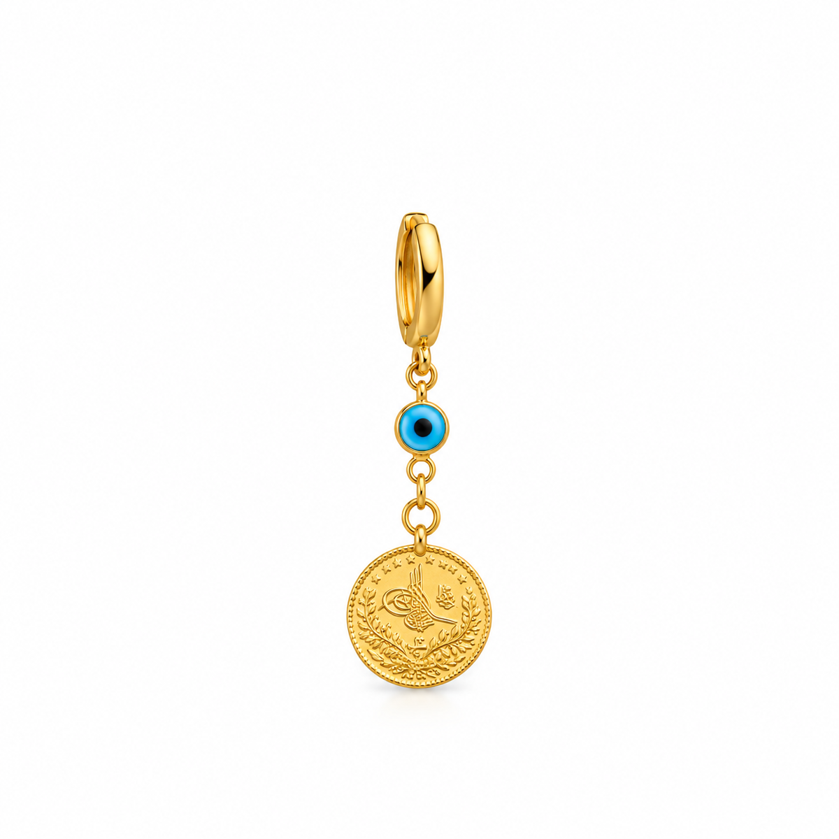 RESAT NAZAR HÄNGENDE OHRRING | 22 K GOLD