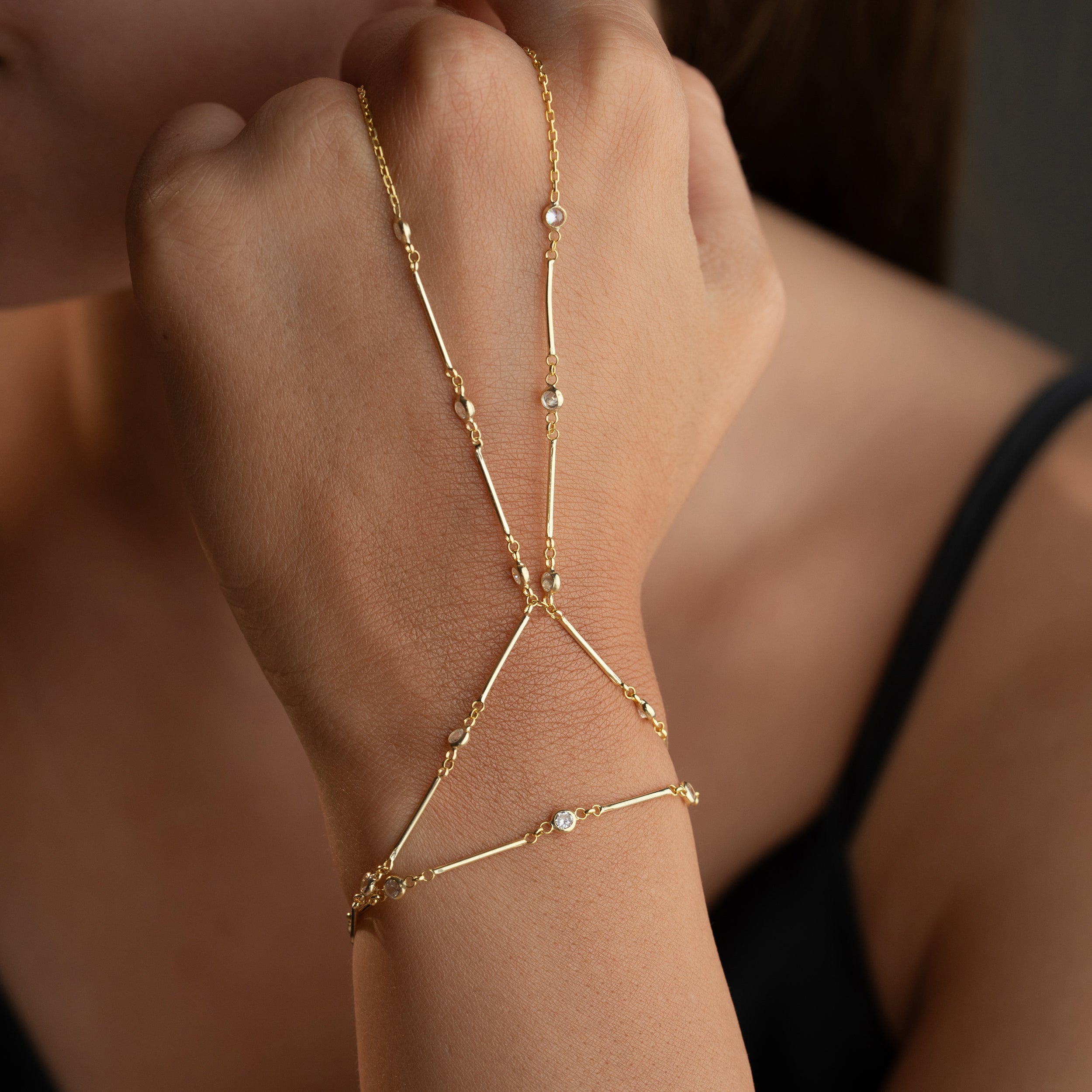 STRAHL HANDKETTE | 925 SILBER