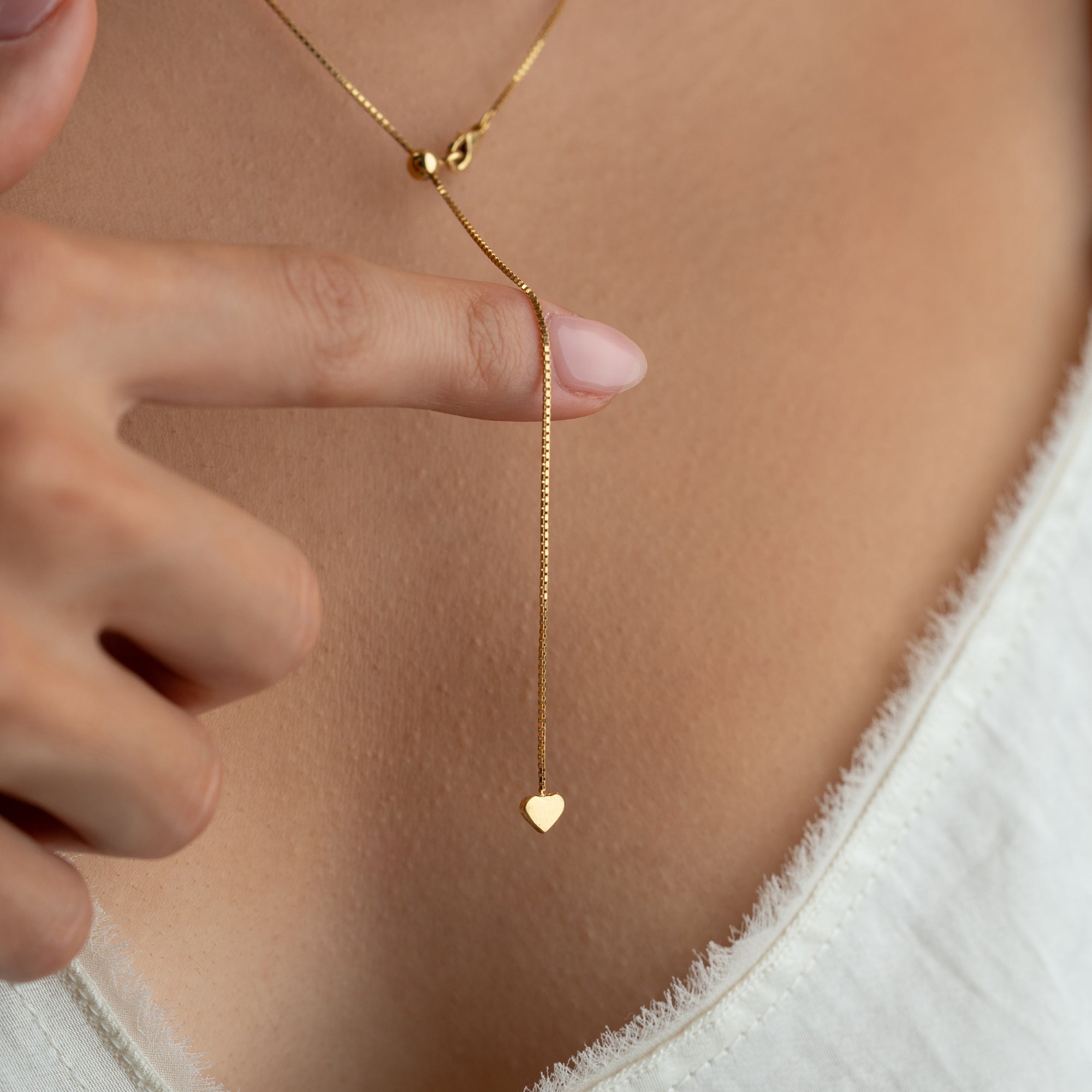 MINIMAL LOVE Y HALSKETTE | 925 SILBER