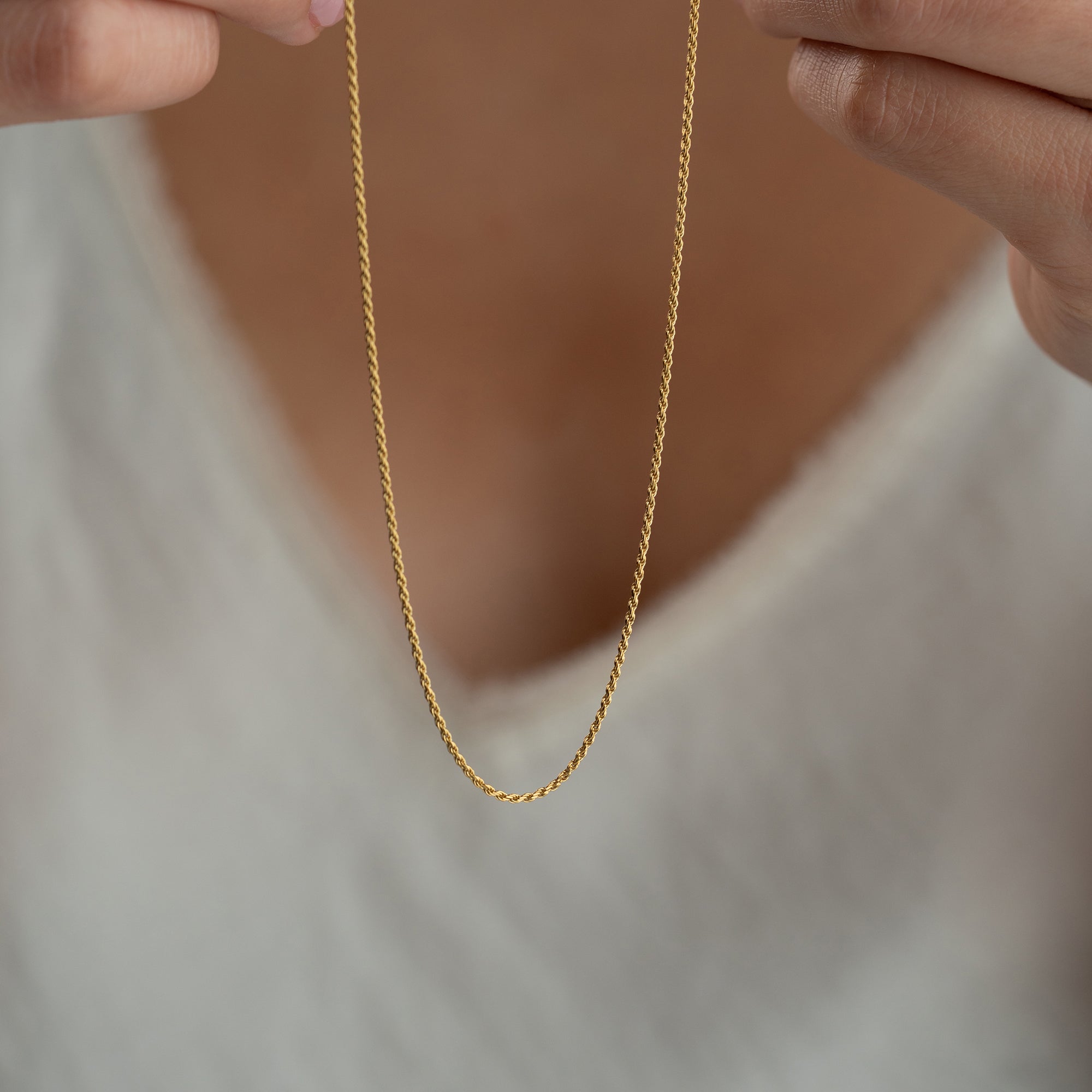 MINI WIRBEL HALSKETTE | 925 SILBER