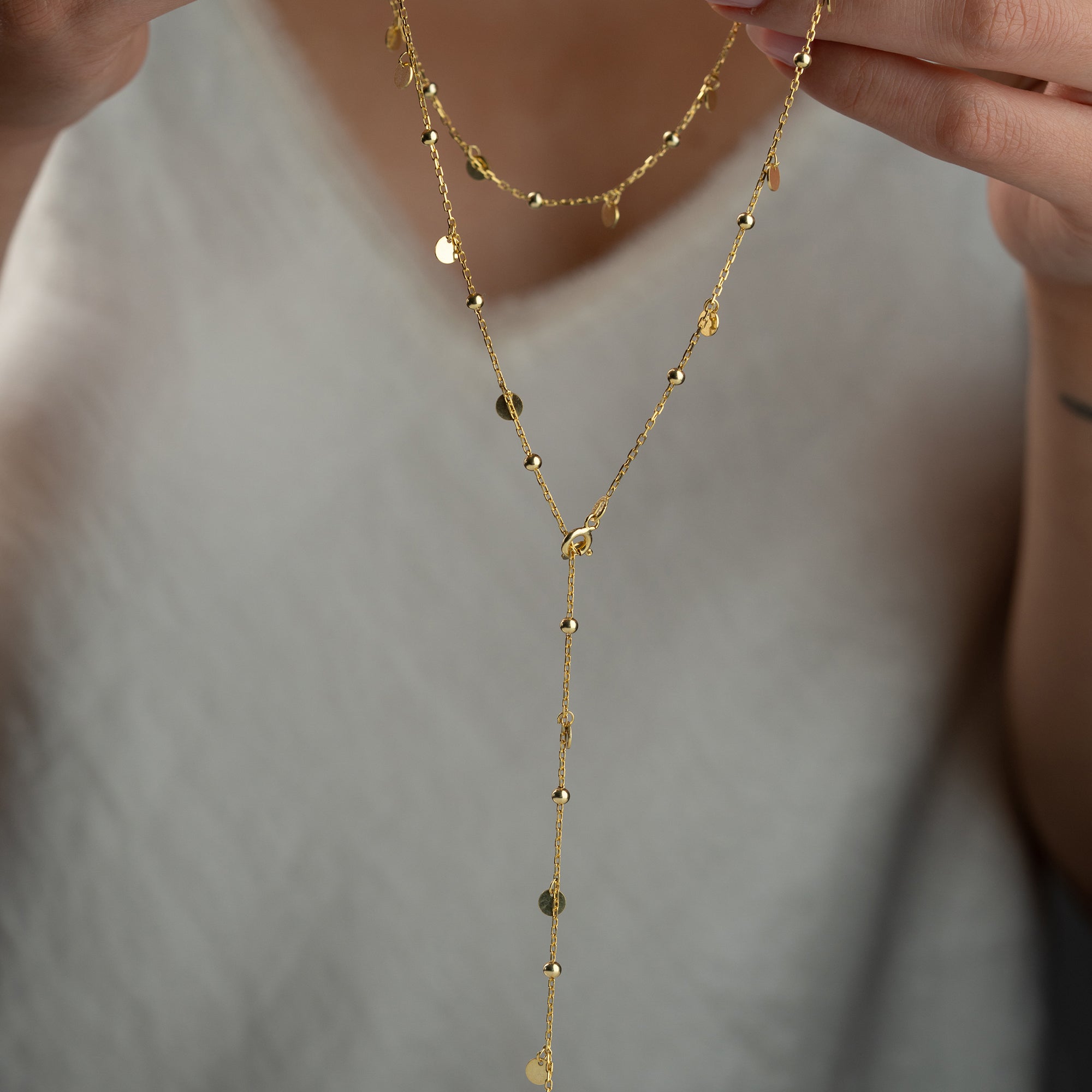 DORIKA COIN Y HALSKETTE | 925 SILBER