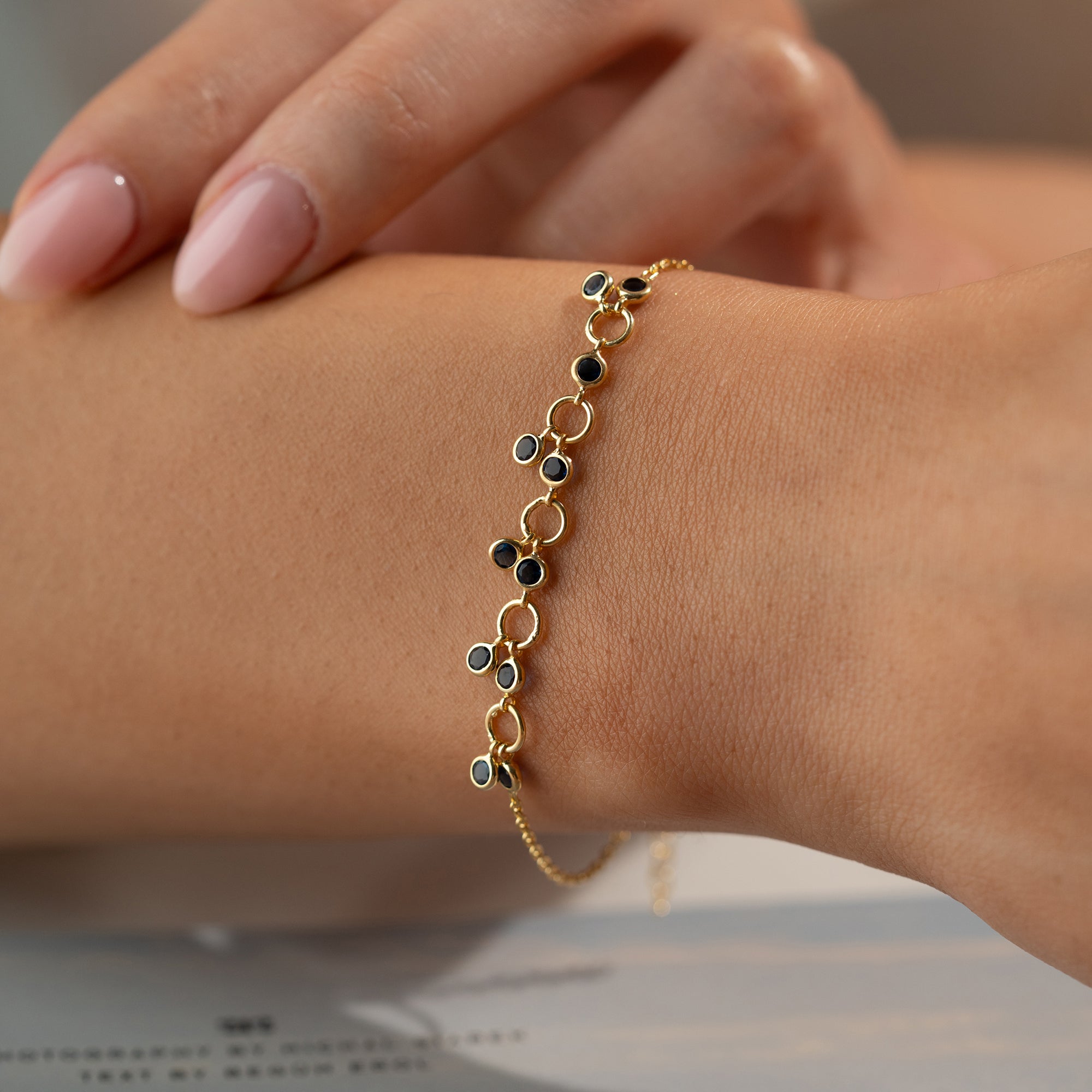 MIDNIGHT ARMBAND | 925 SILBER