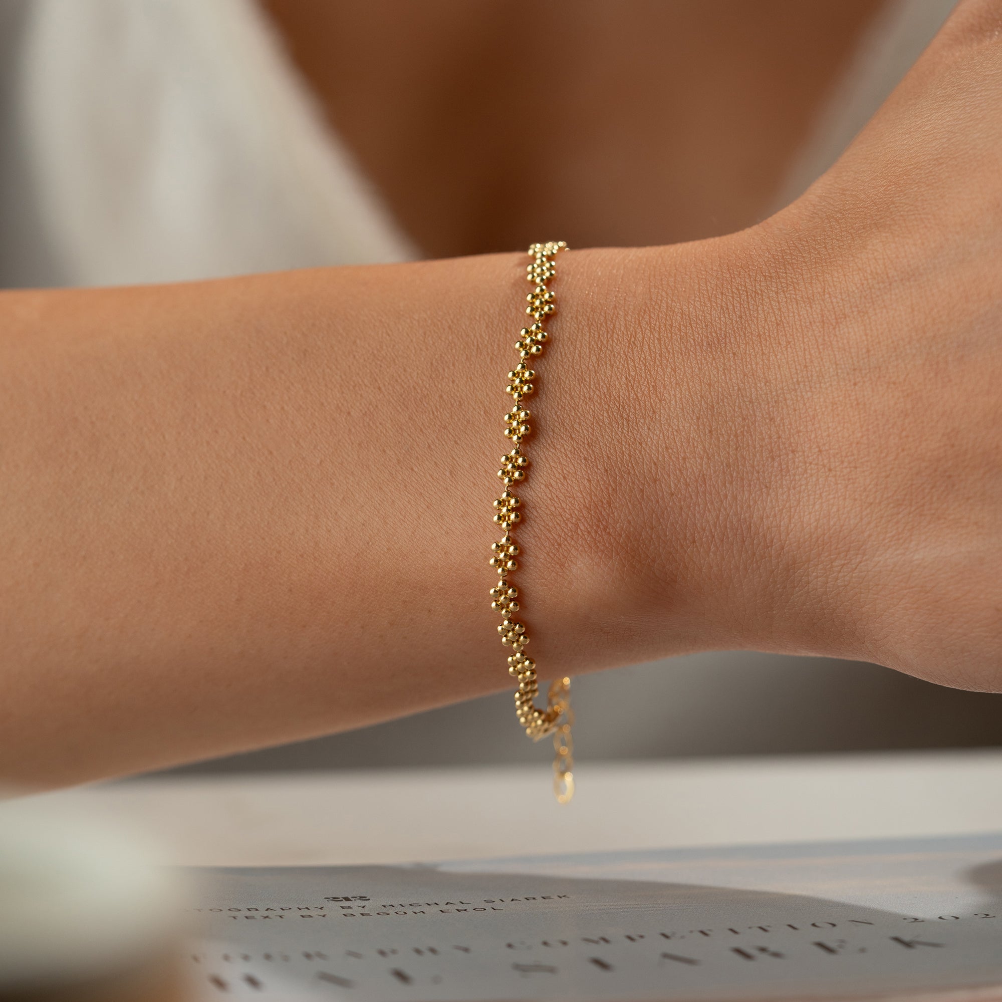 DAISY CHAIN ARMBAND | 925 SILBER