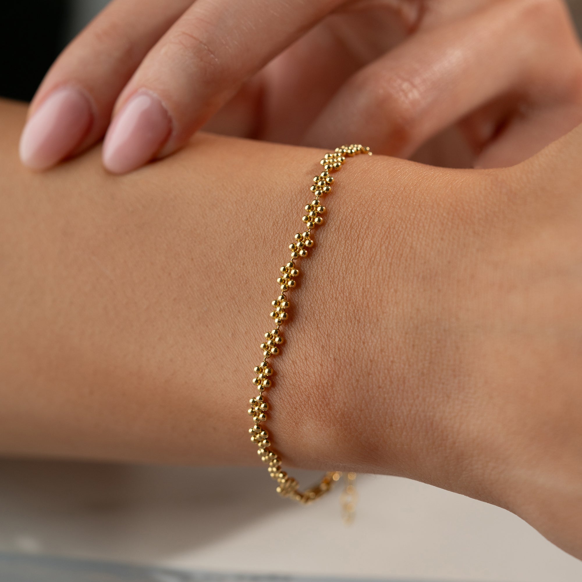 DAISY CHAIN ARMBAND | 925 SILBER