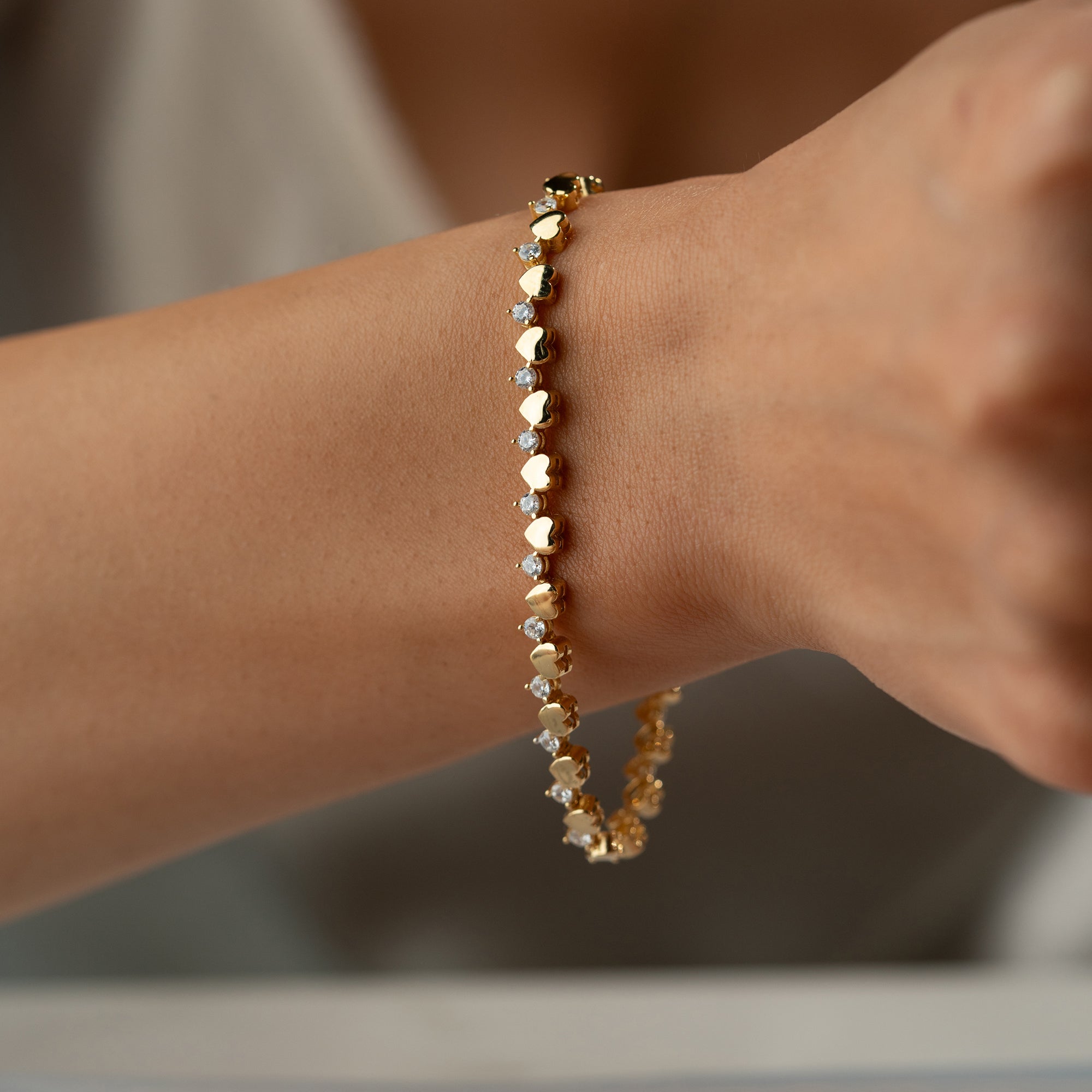 LOVE SHINE ARMBAND | 925 SILBER