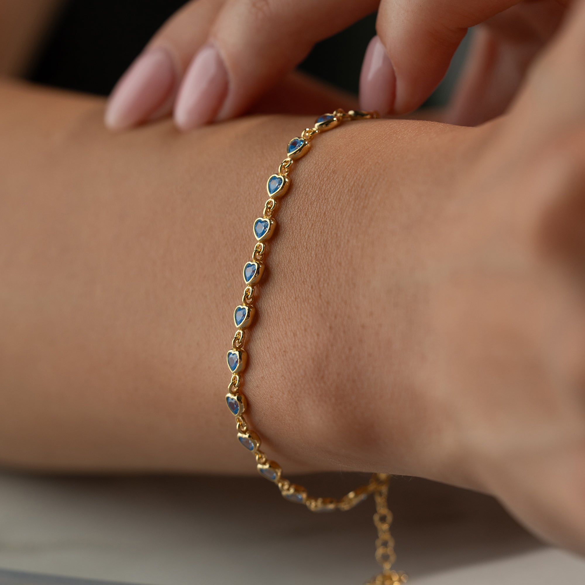 SAPHIR LIEBE ARMBAND | 925 SILBER