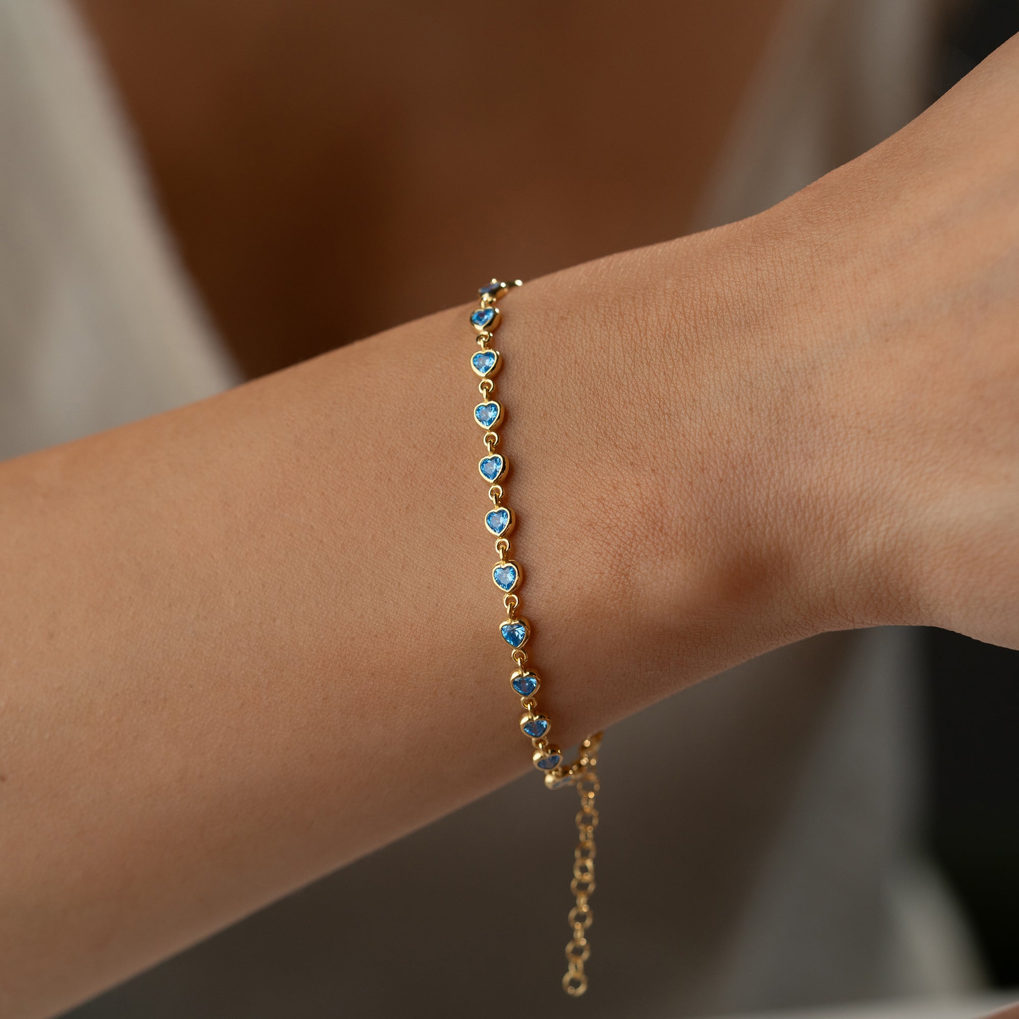 SAPHIR LIEBE ARMBAND | 925 SILBER