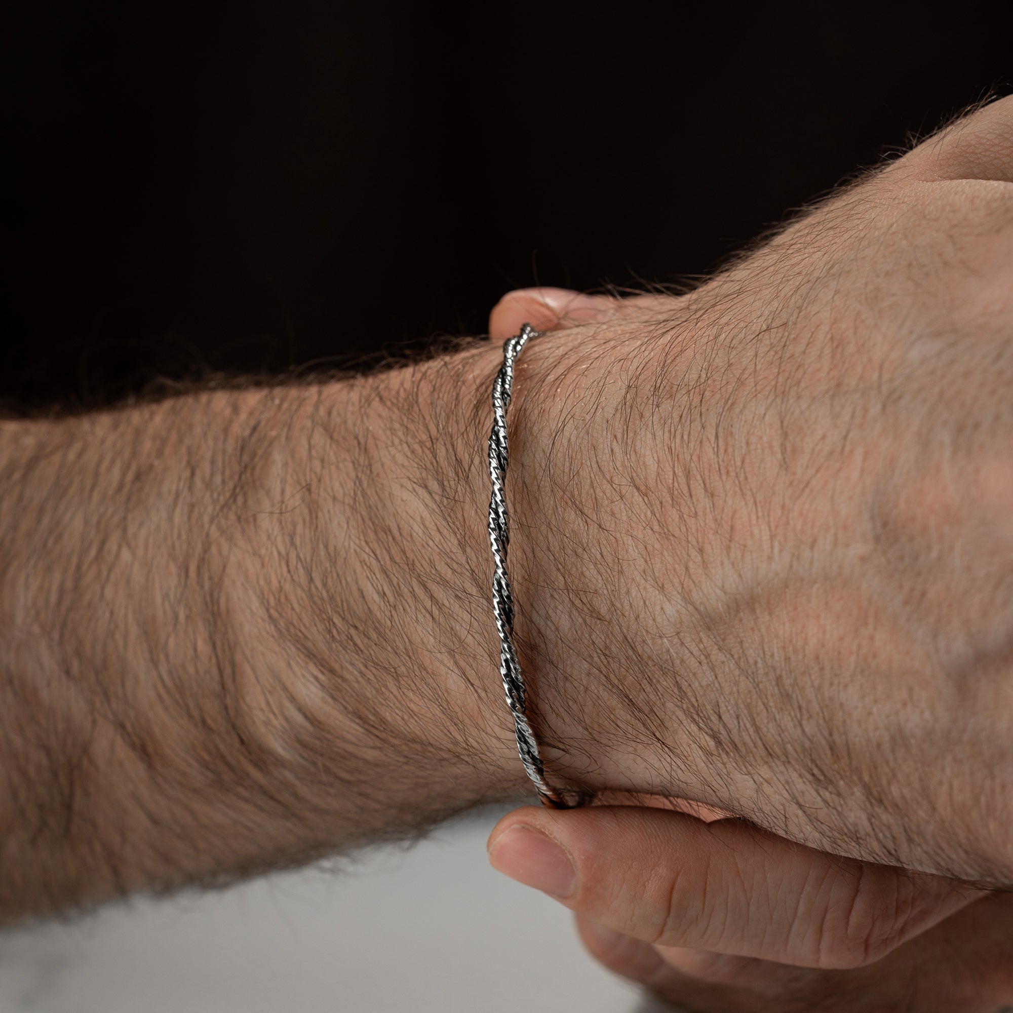 HERREN ARMREIFEN MODEL 1 | 925 SILBER