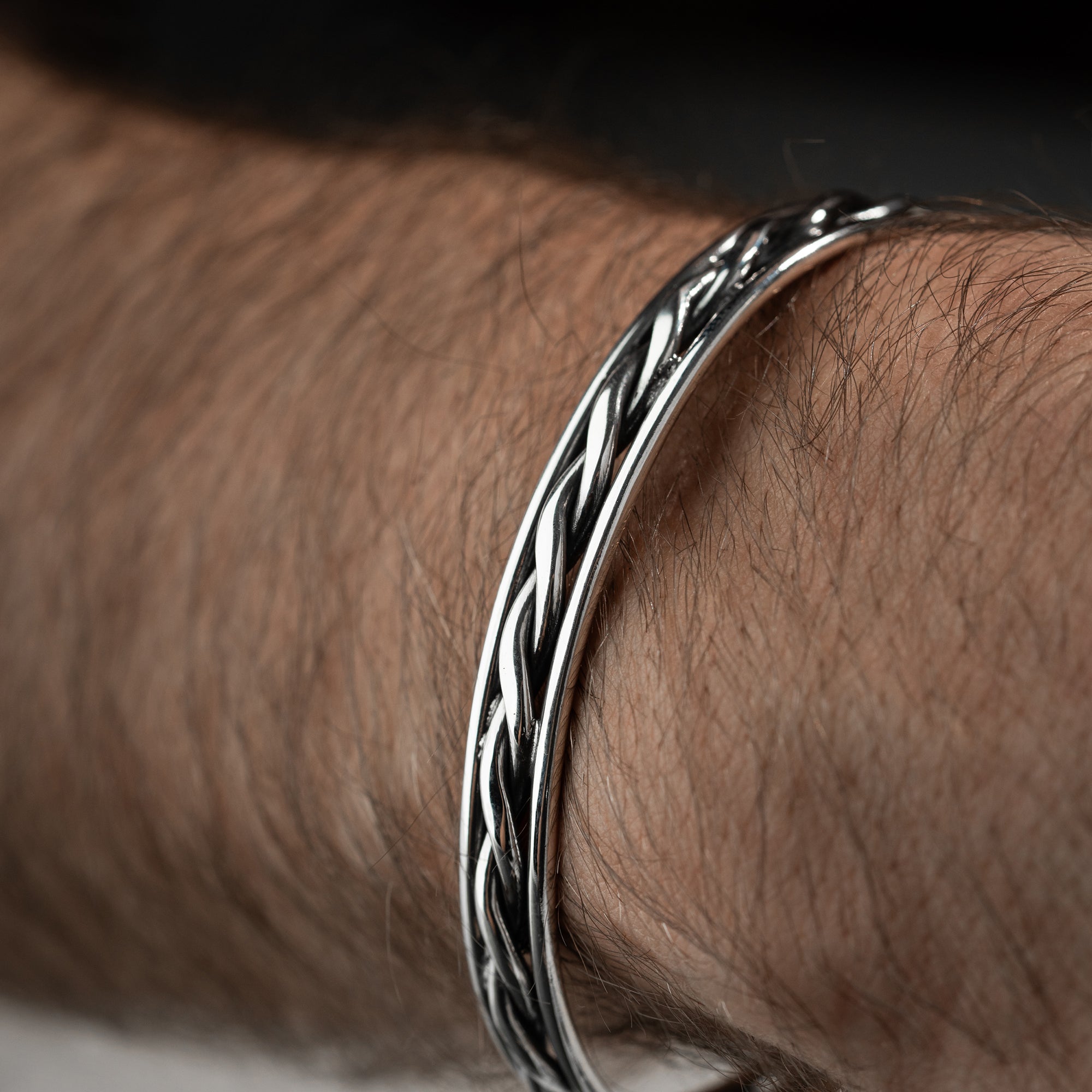 HERREN ARMREIFEN MODEL 7 | 925 SILBER