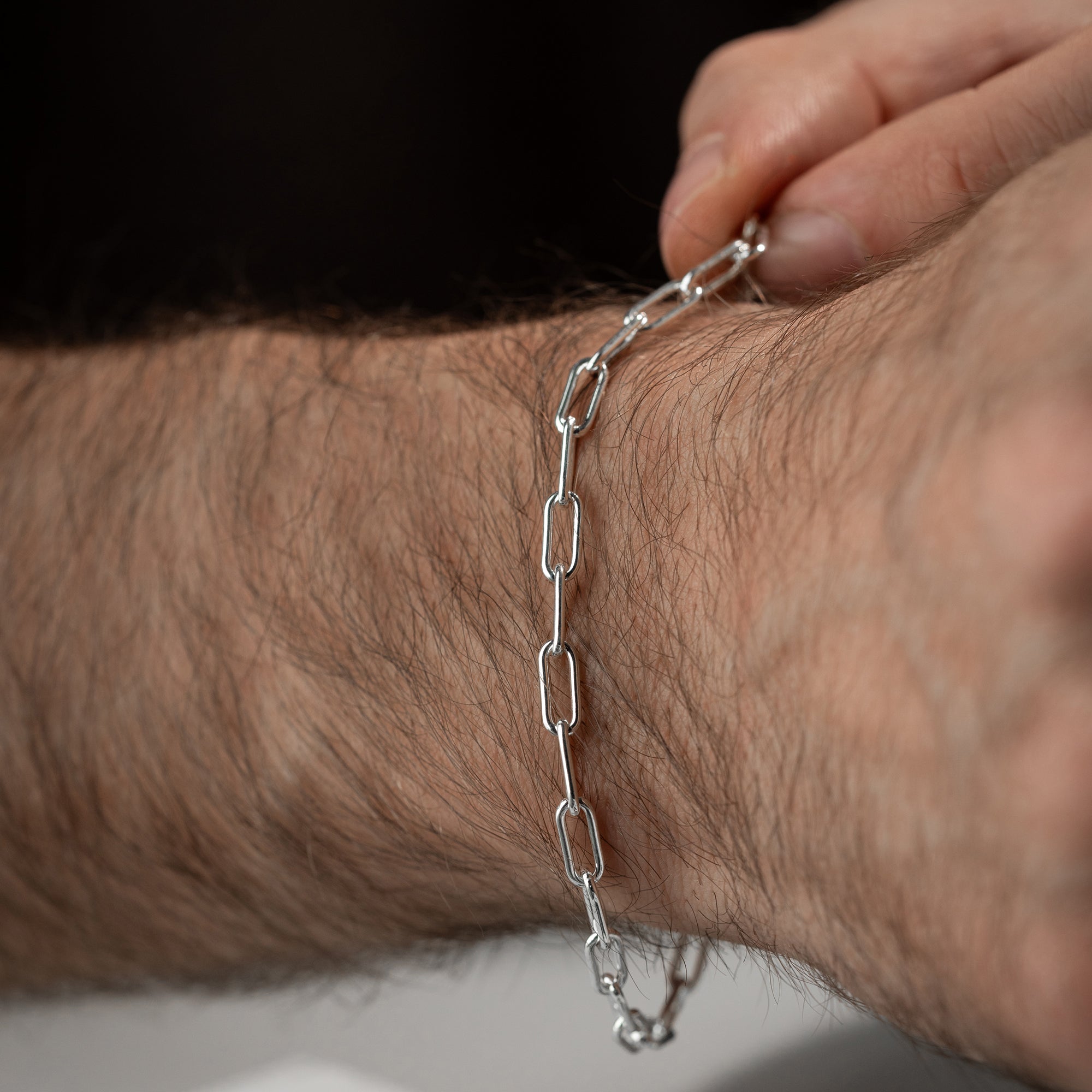 KLAMMER ARMBAND | 925 SILBER