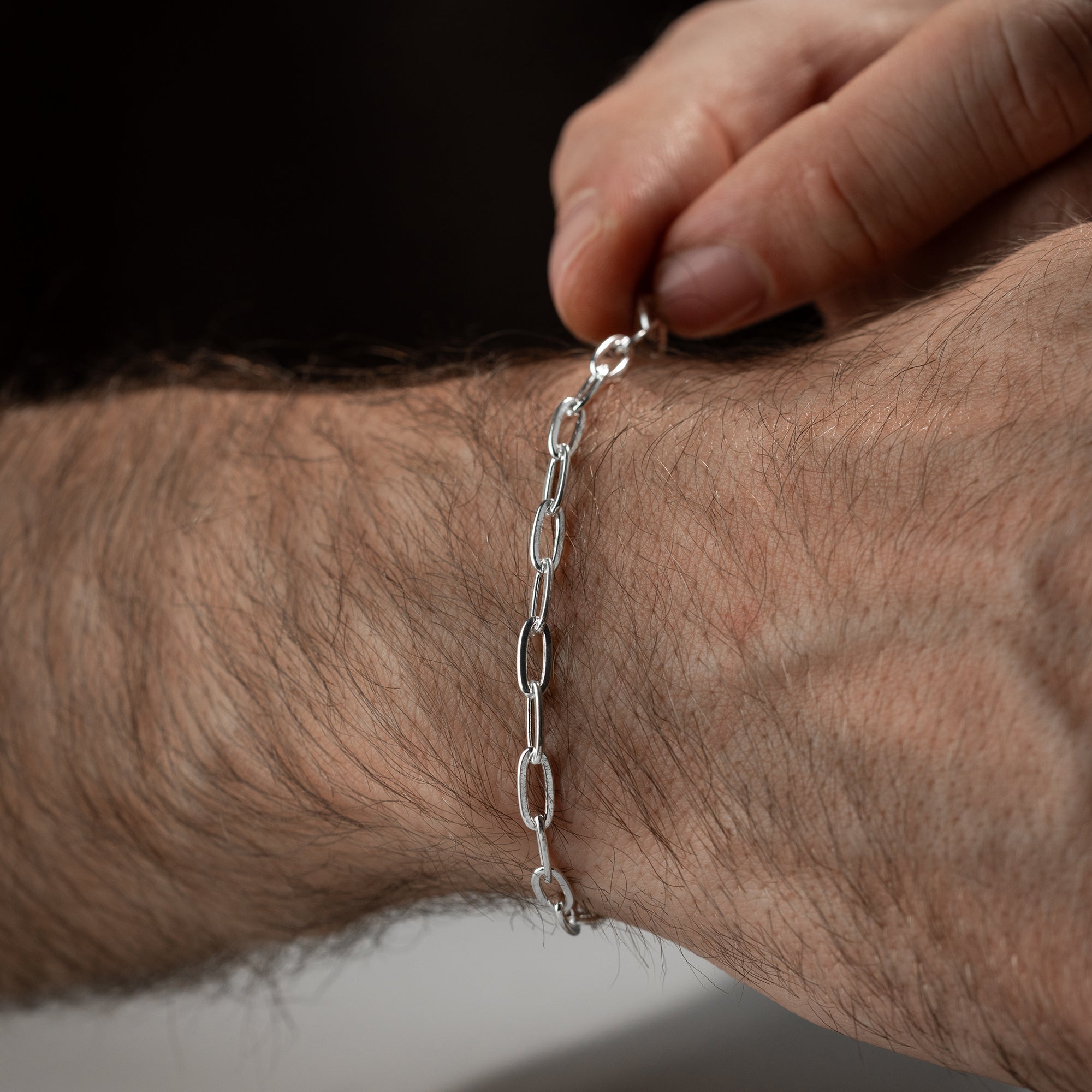 KLAMMER FINE ARMBAND | 925 SILBER