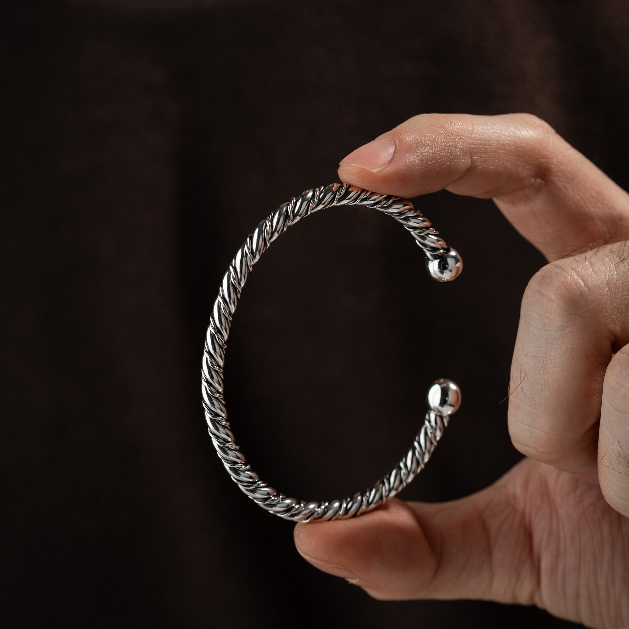 HERREN ARMREIFEN MODEL 2 | 925 SILBER