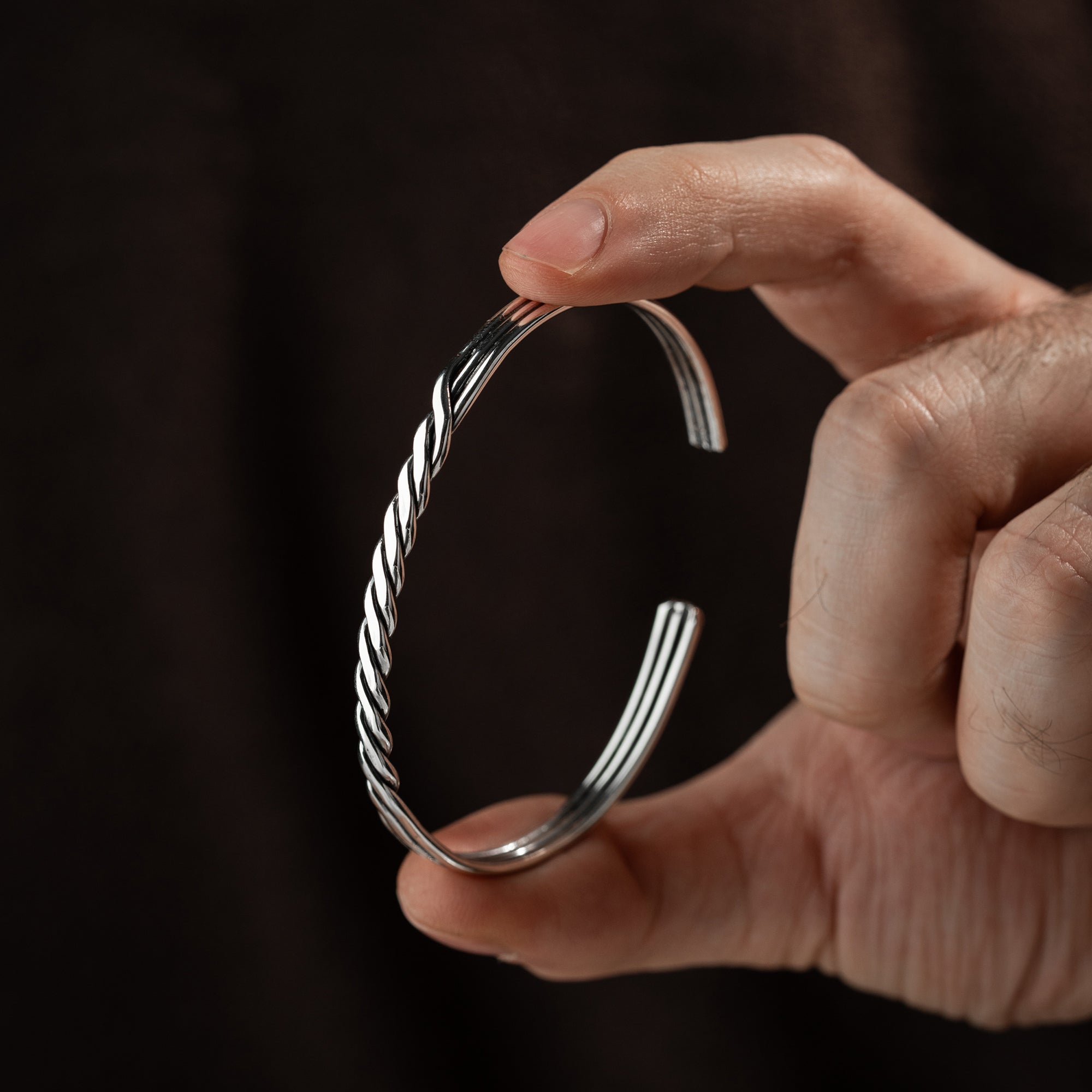 HERREN ARMREIFEN MODEL 5 | 925 SILBER