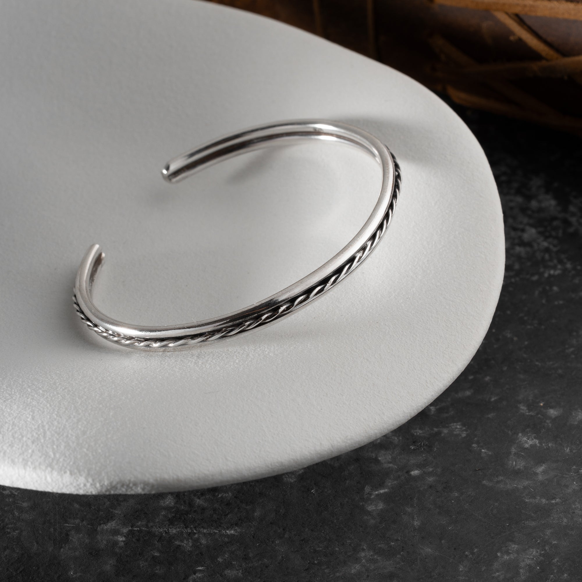 HERREN ARMREIFEN MODEL 6 | 925 SILBER