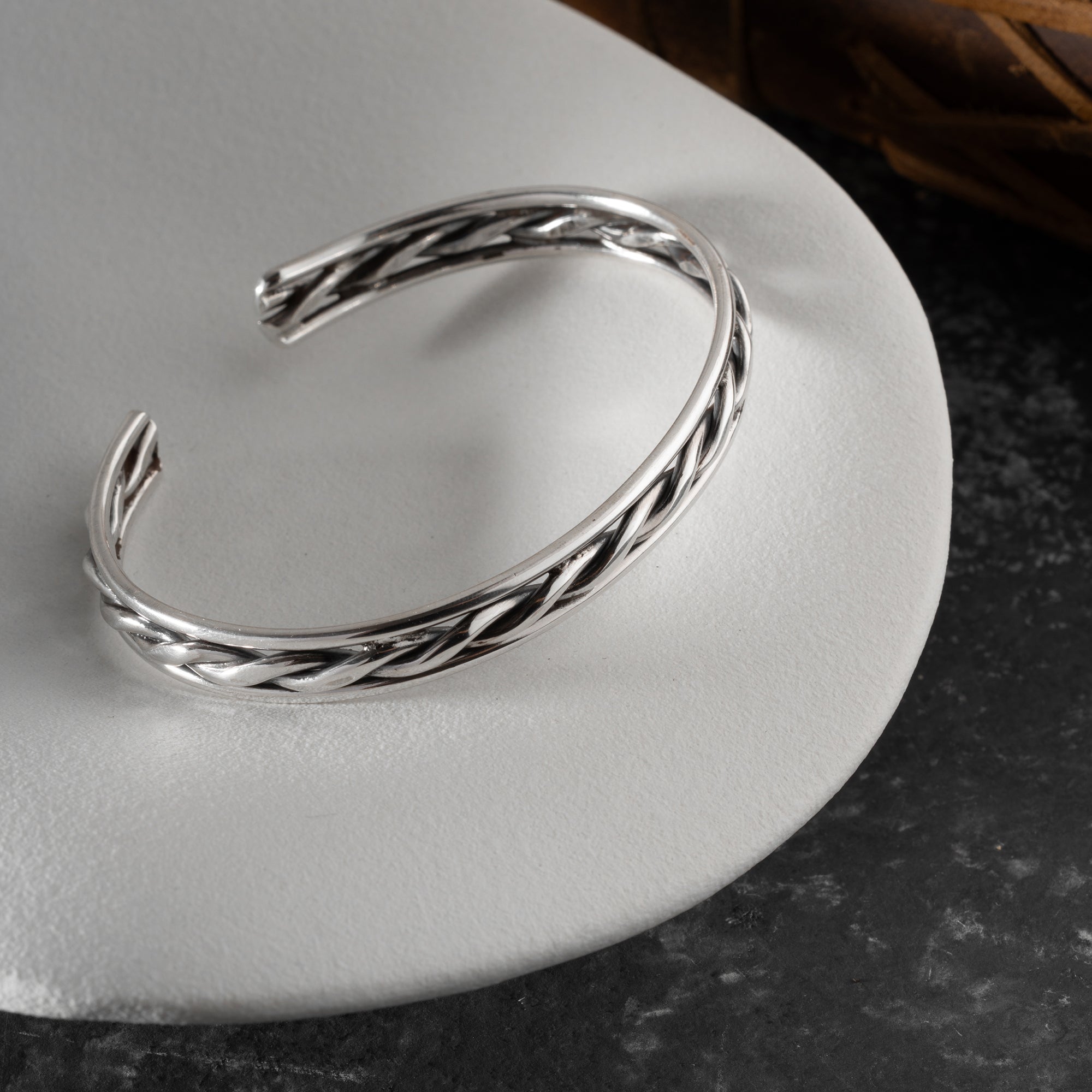 HERREN ARMREIFEN MODEL 7 | 925 SILBER