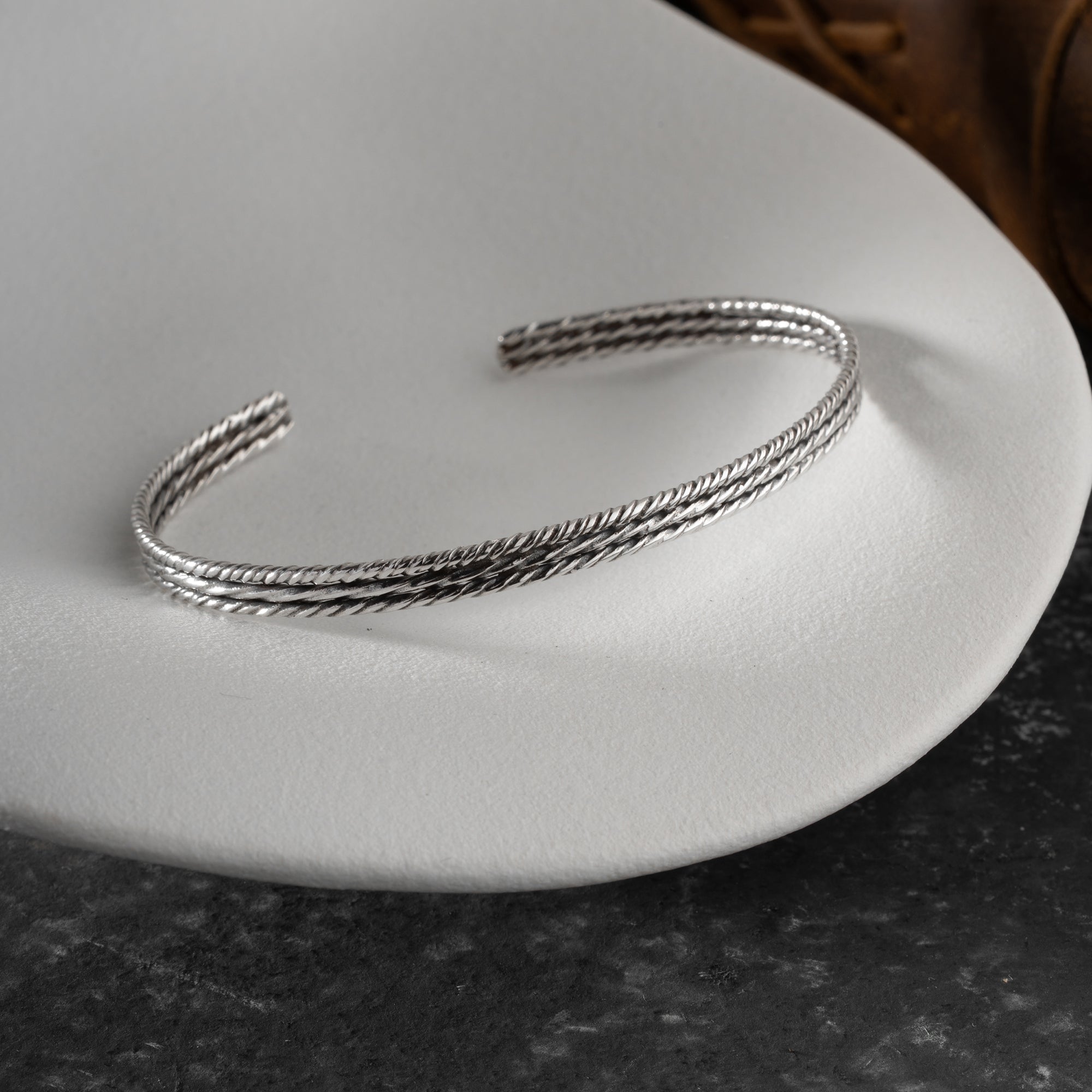 HERREN ARMREIFEN MODEL 8 | 925 SILBER