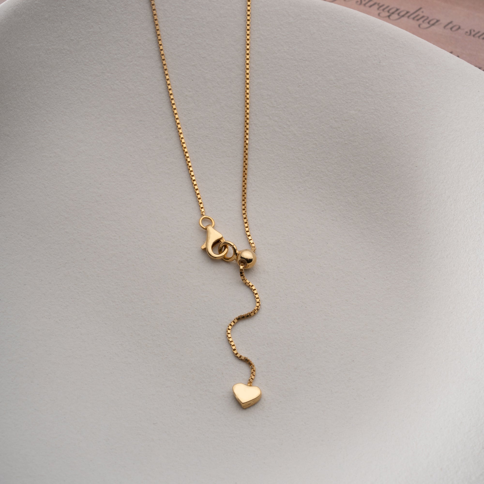 MINIMAL LOVE Y HALSKETTE | 925 SILBER