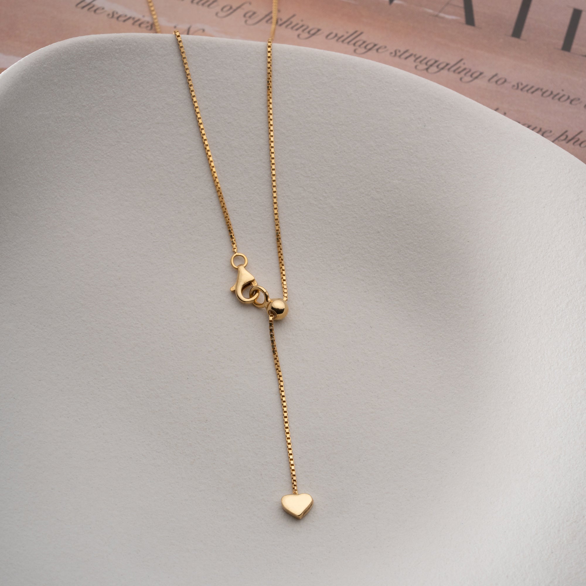 MINIMAL LOVE Y HALSKETTE | 925 SILBER