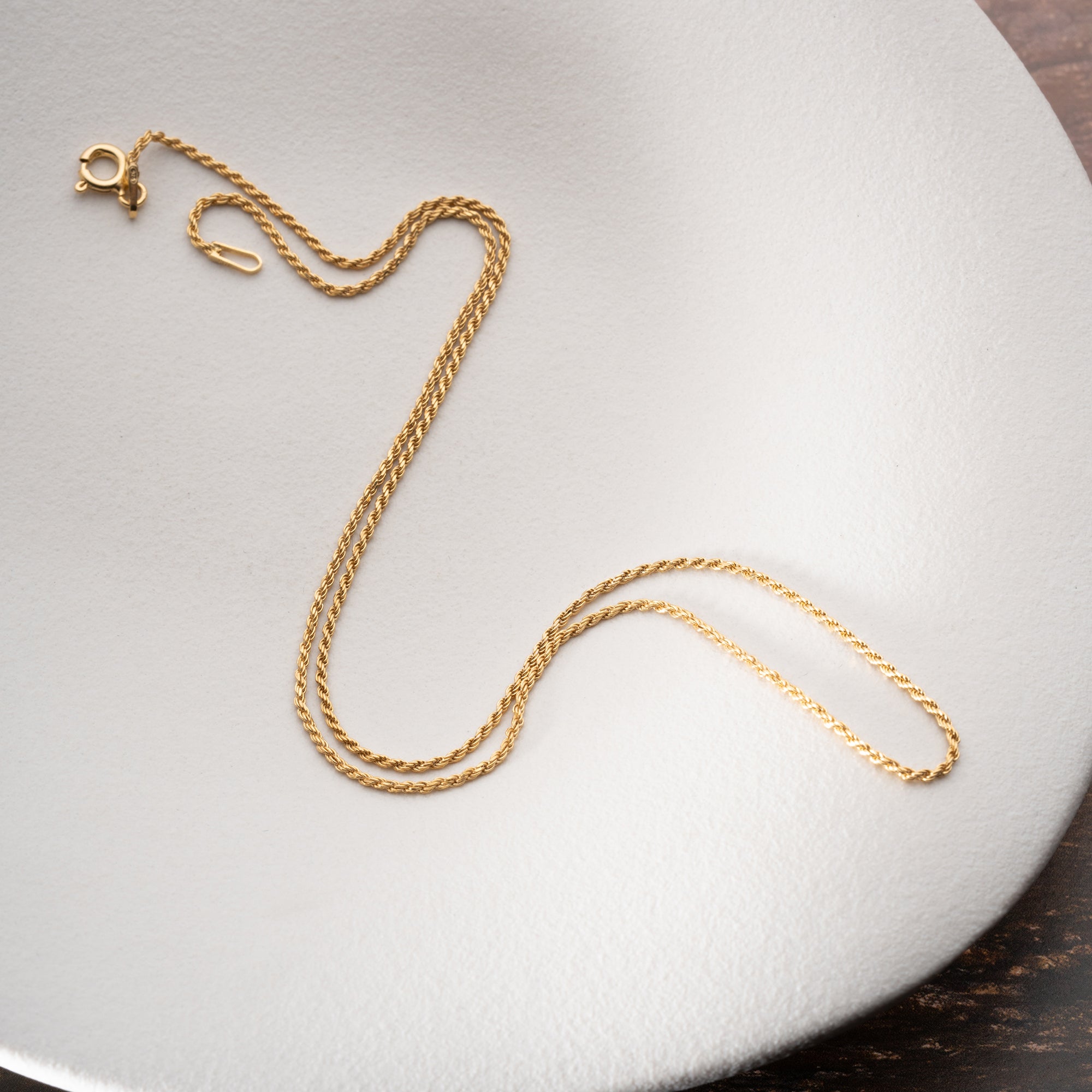 MINI WIRBEL HALSKETTE | 925 SILBER