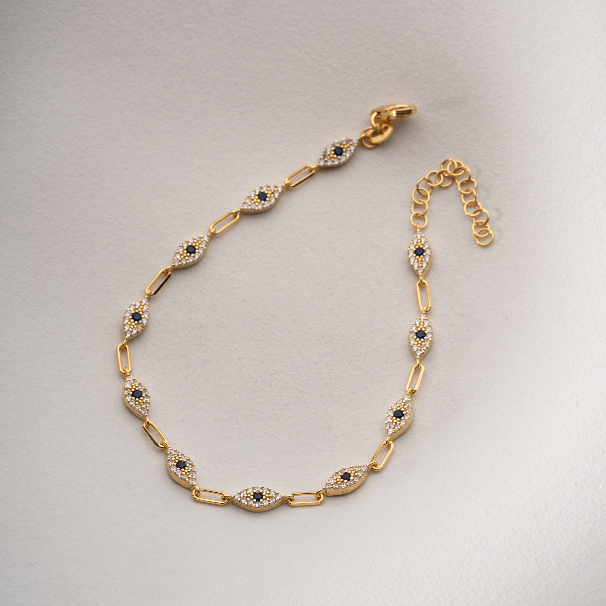 EYE CHARM ARMBAND | 925 SILBER