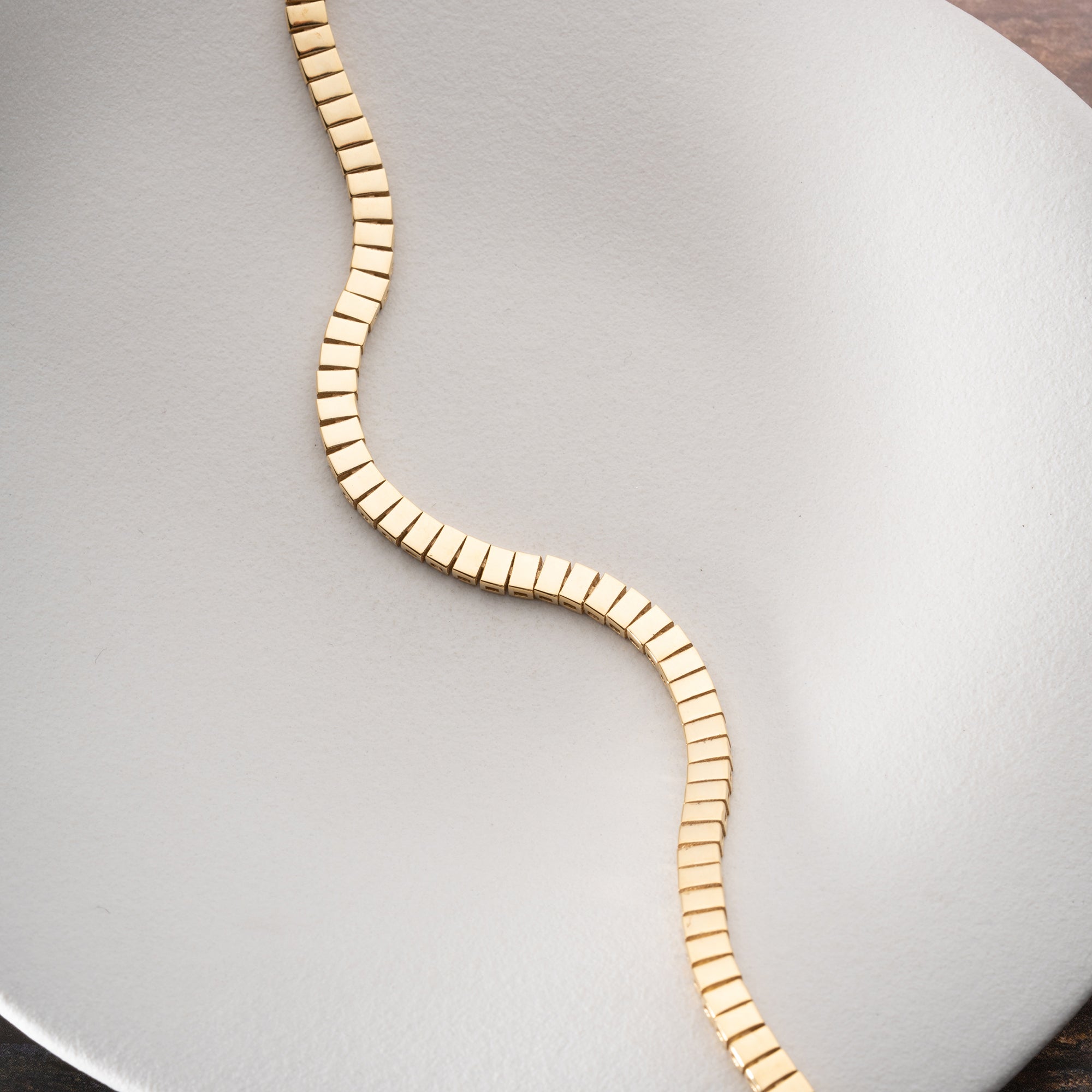 SQUARE FORM ARMBAND | 925 SILBER