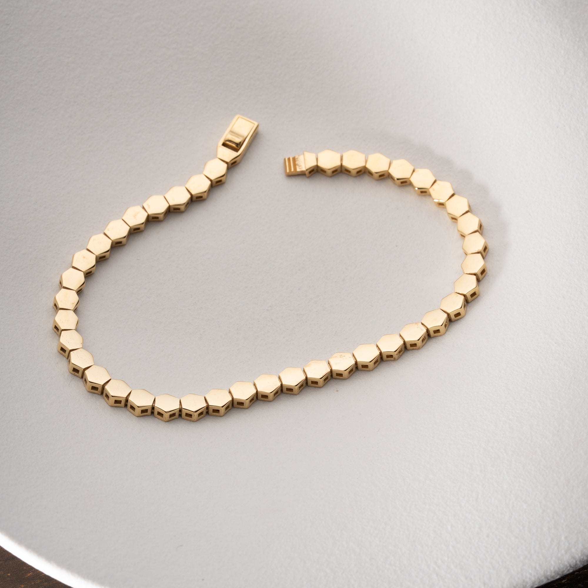 HEXAGON ARMBAND | 925 SILBER