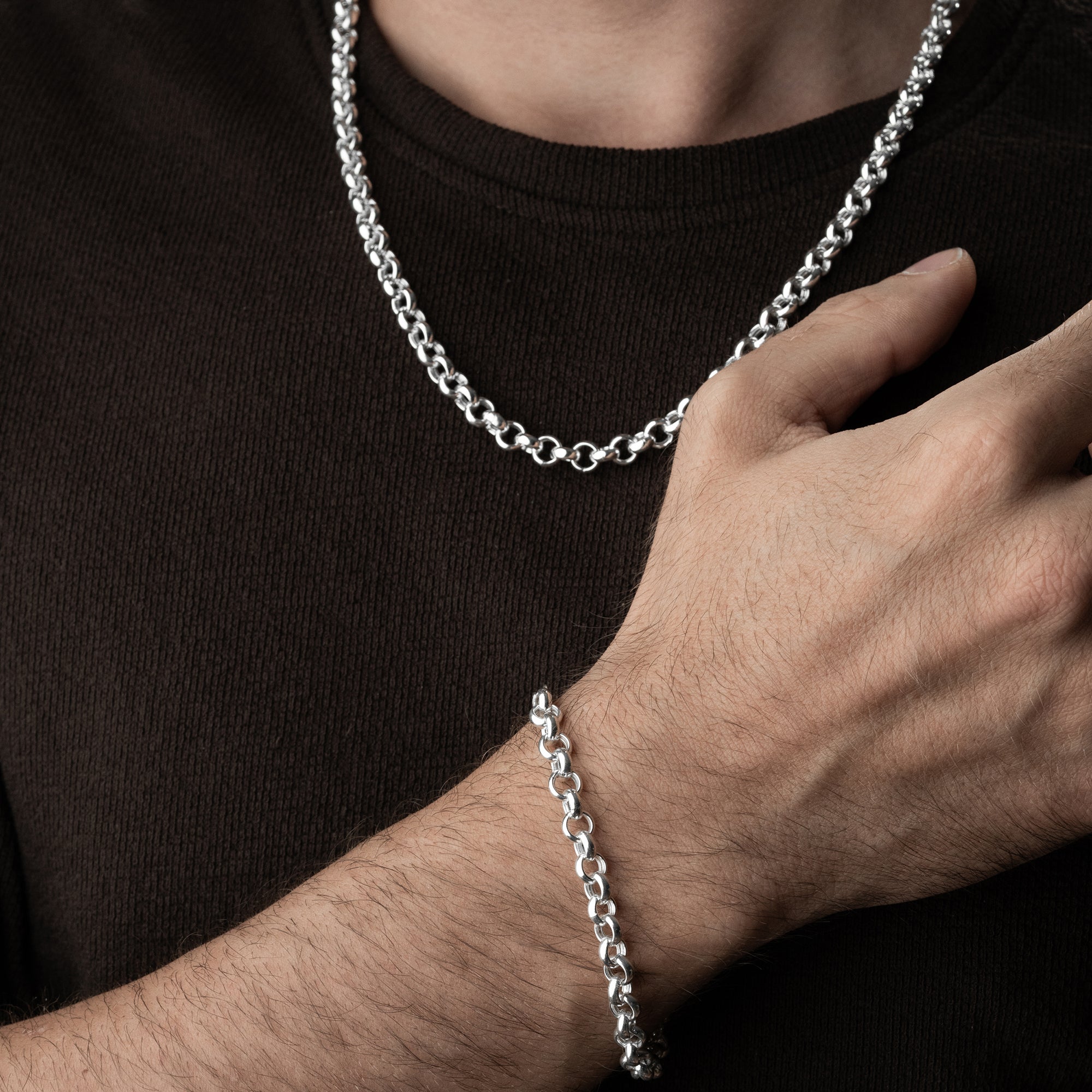 DOCH HALSKETTE SET | 925 SILBER