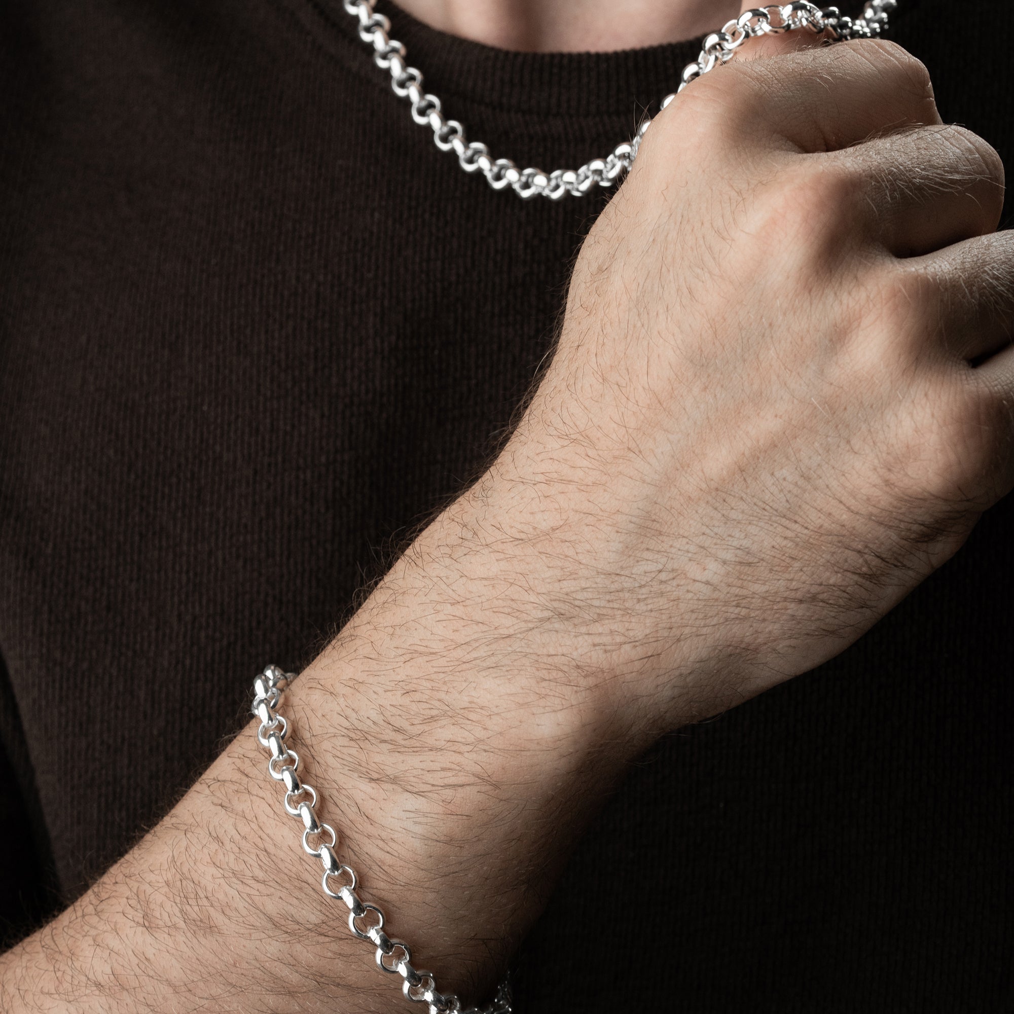 DOCH HALSKETTE SET | 925 SILBER