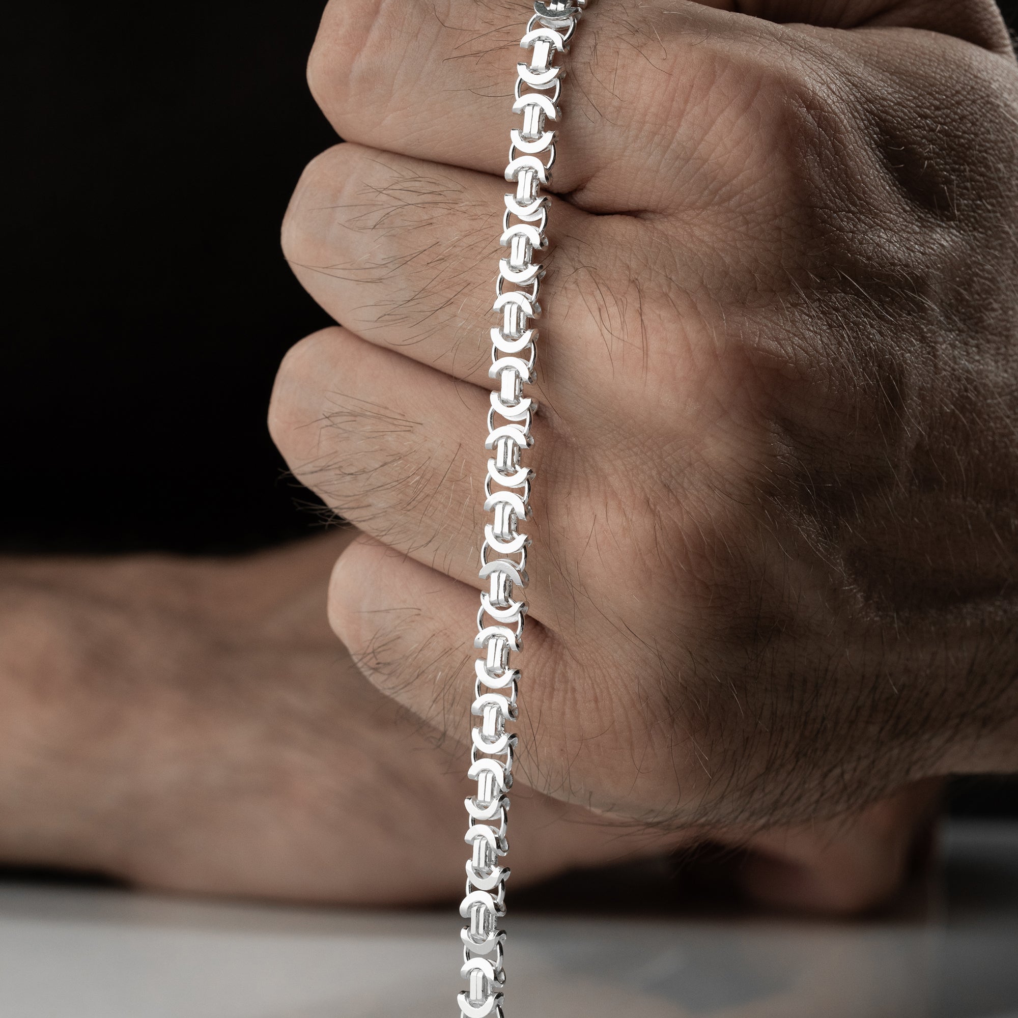 EURO KING ARMBAND | 925 SILBER