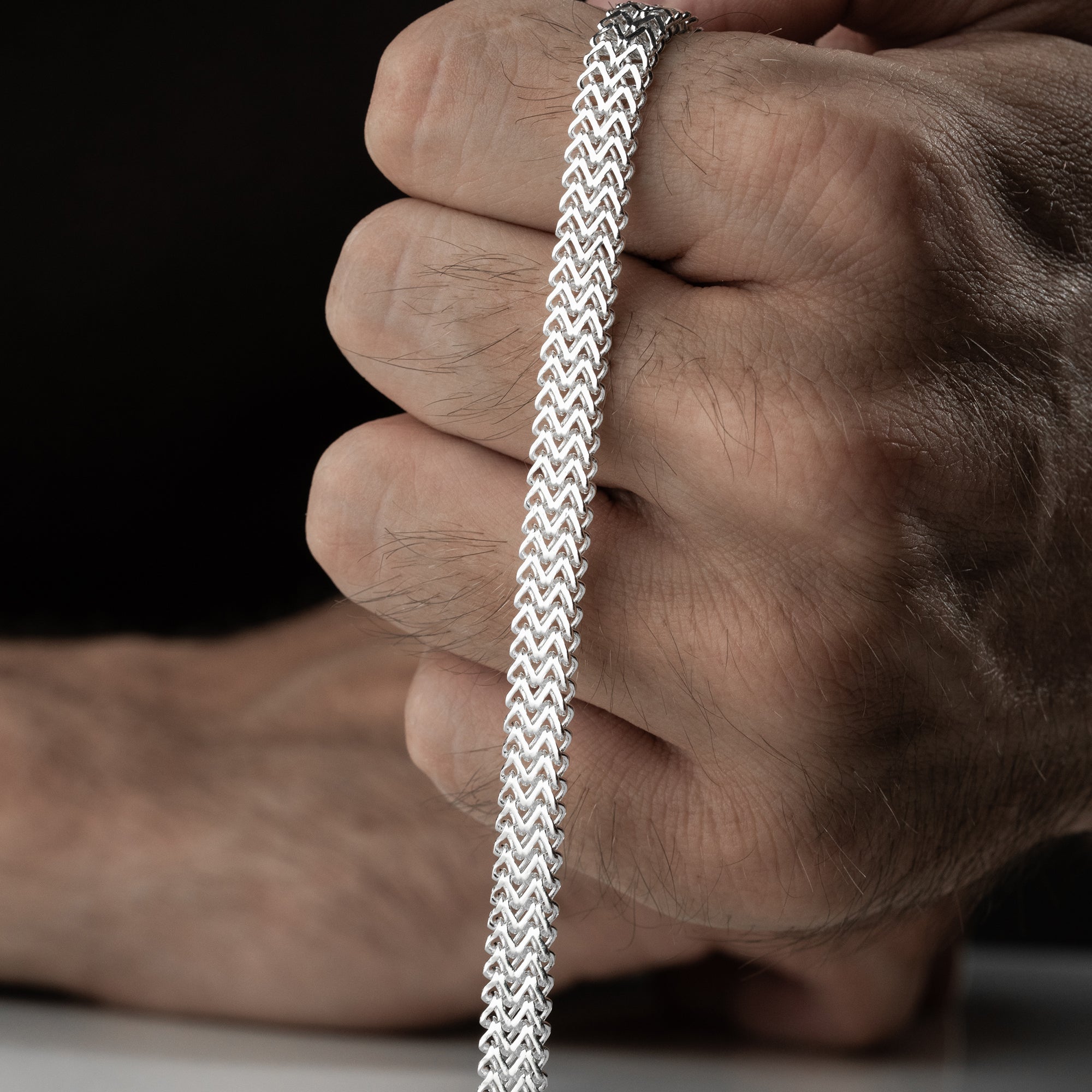 CHEVRON ARMBAND | 925 SILBER