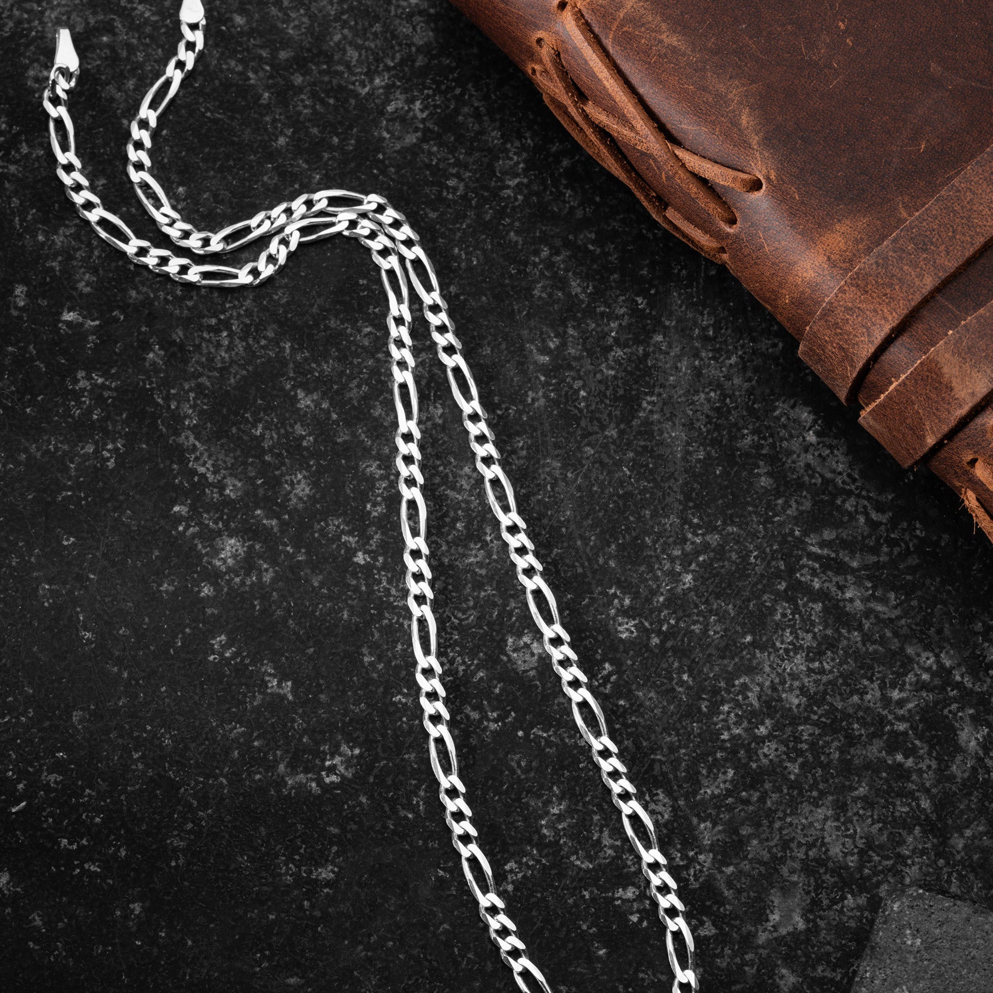 BIG FIGARO HALSKETTE 6 MM | 925 SILBER