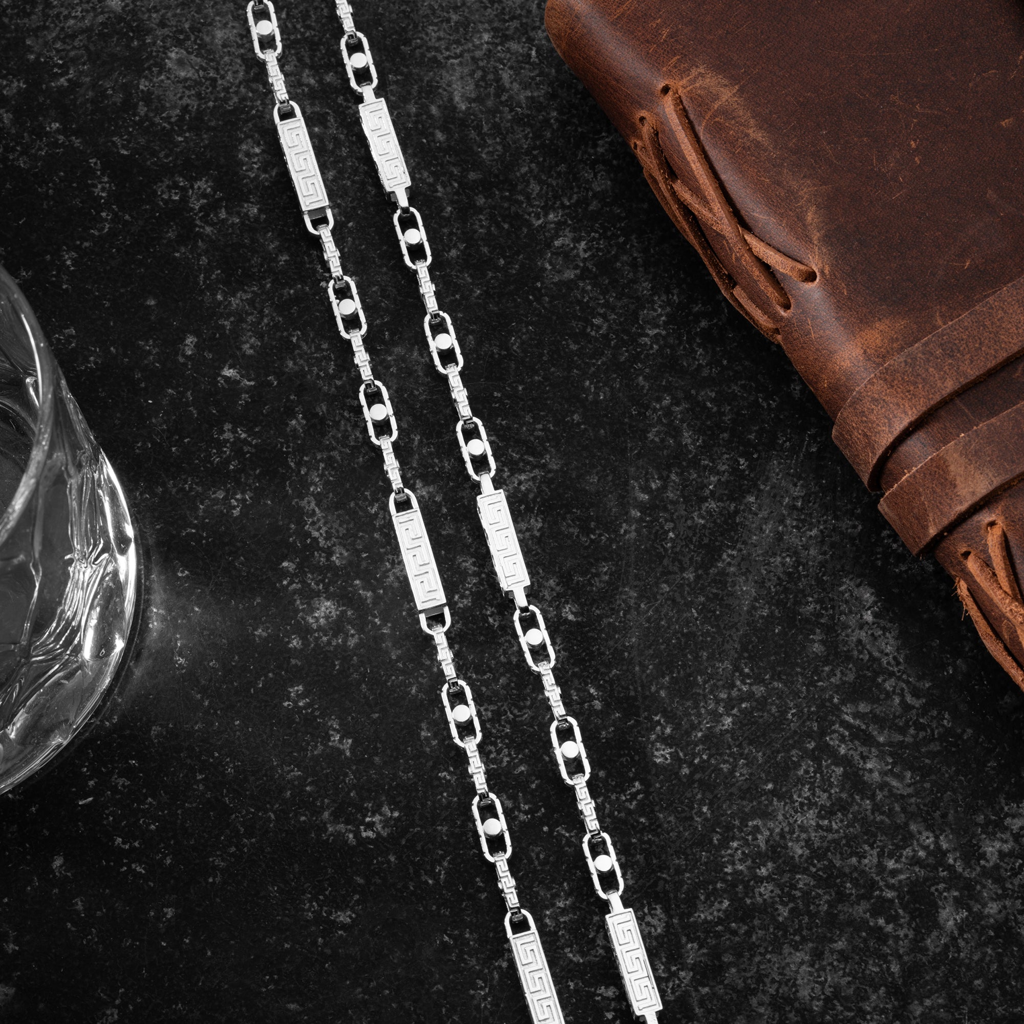 GREEK MONTE CARLO HALSKETTE | 925 SILBER