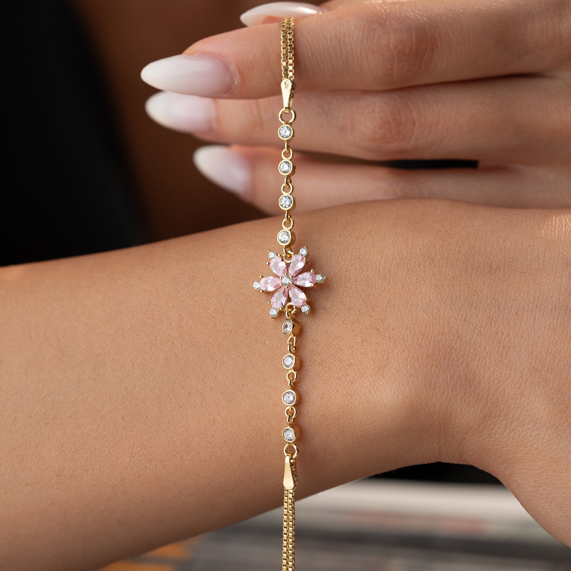 ROSENGLANZ ARMBAND | 925 SILBER