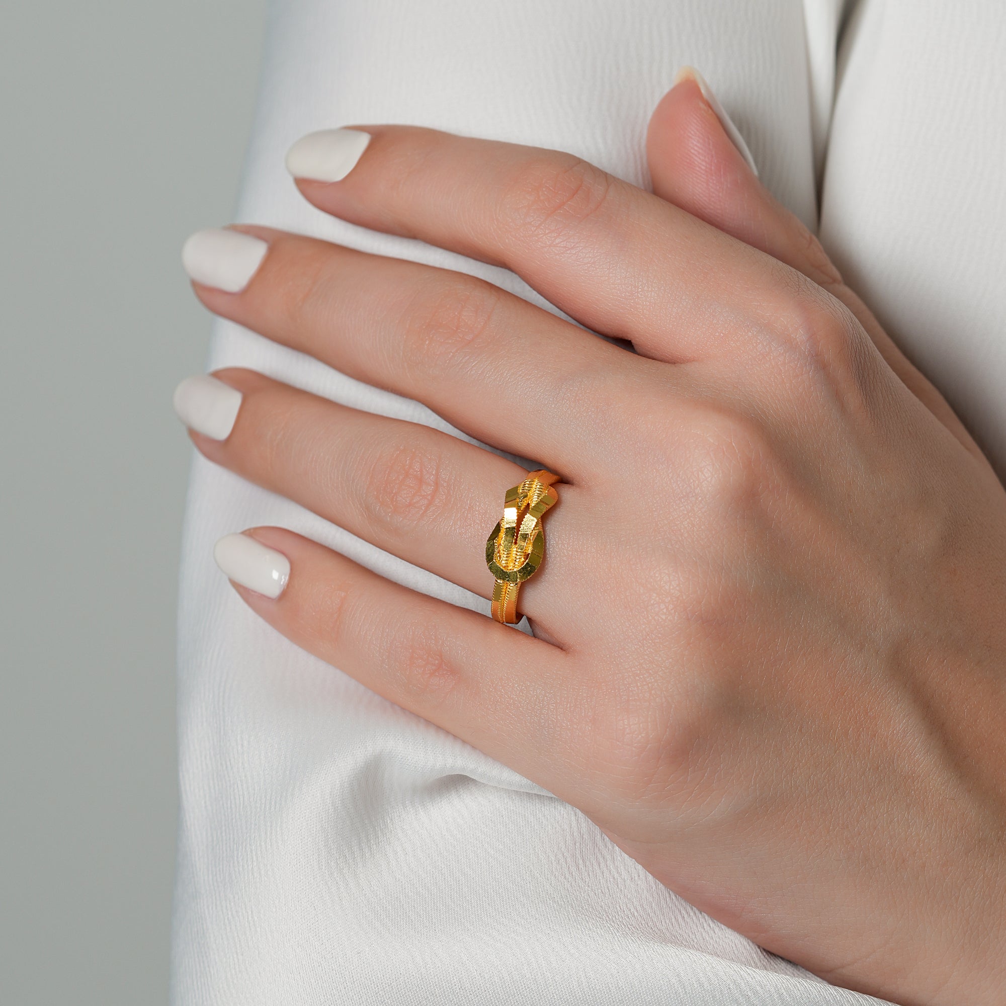 LIEBESKNOTEN RING | 925 SILBER