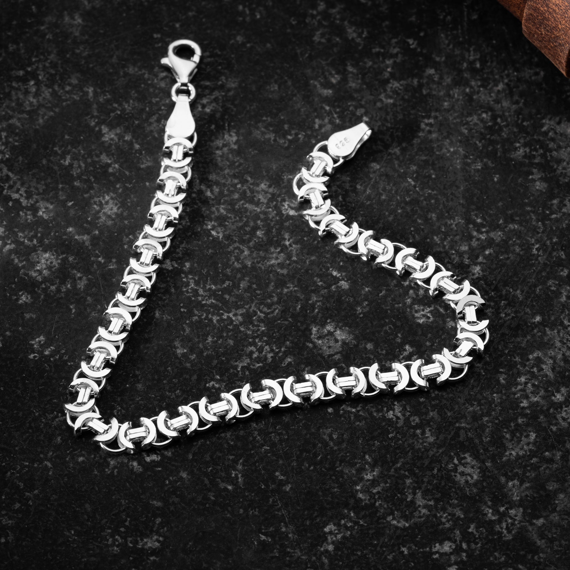 EURO KING ARMBAND | 925 SILBER