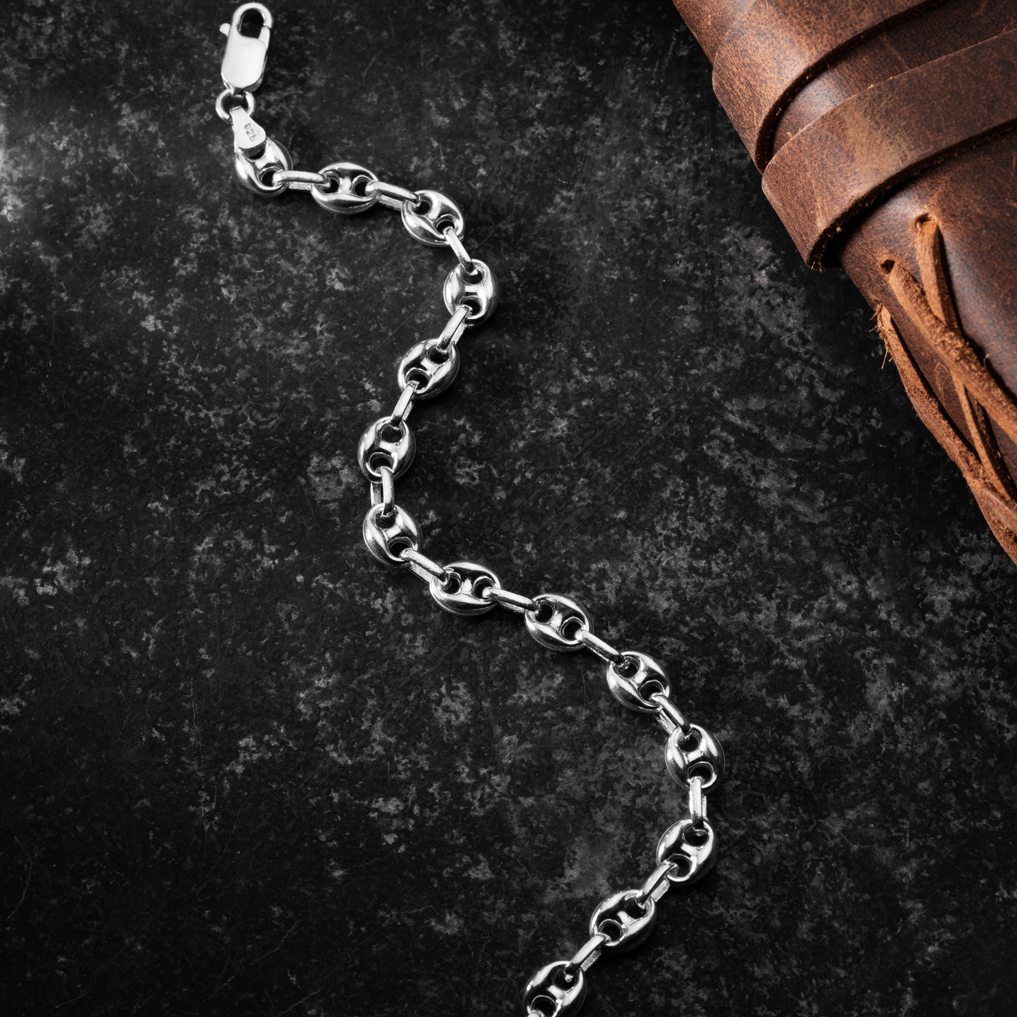 BOHNEN ARMBAND | 925 SILBER