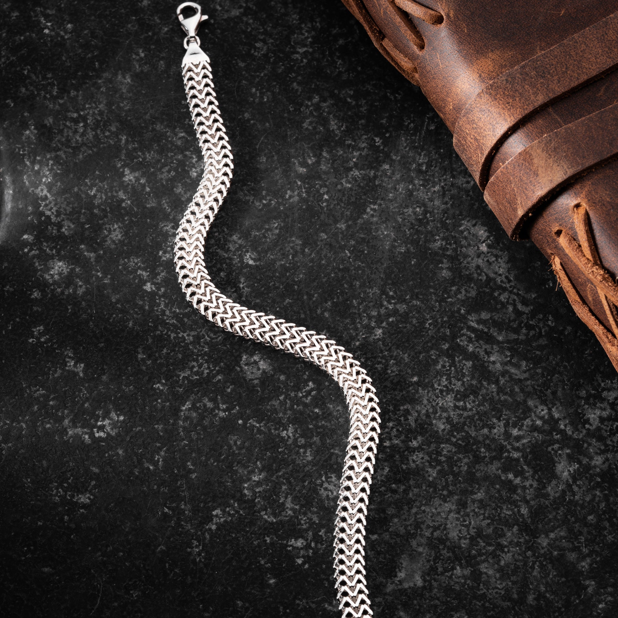 CHEVRON ARMBAND | 925 SILBER