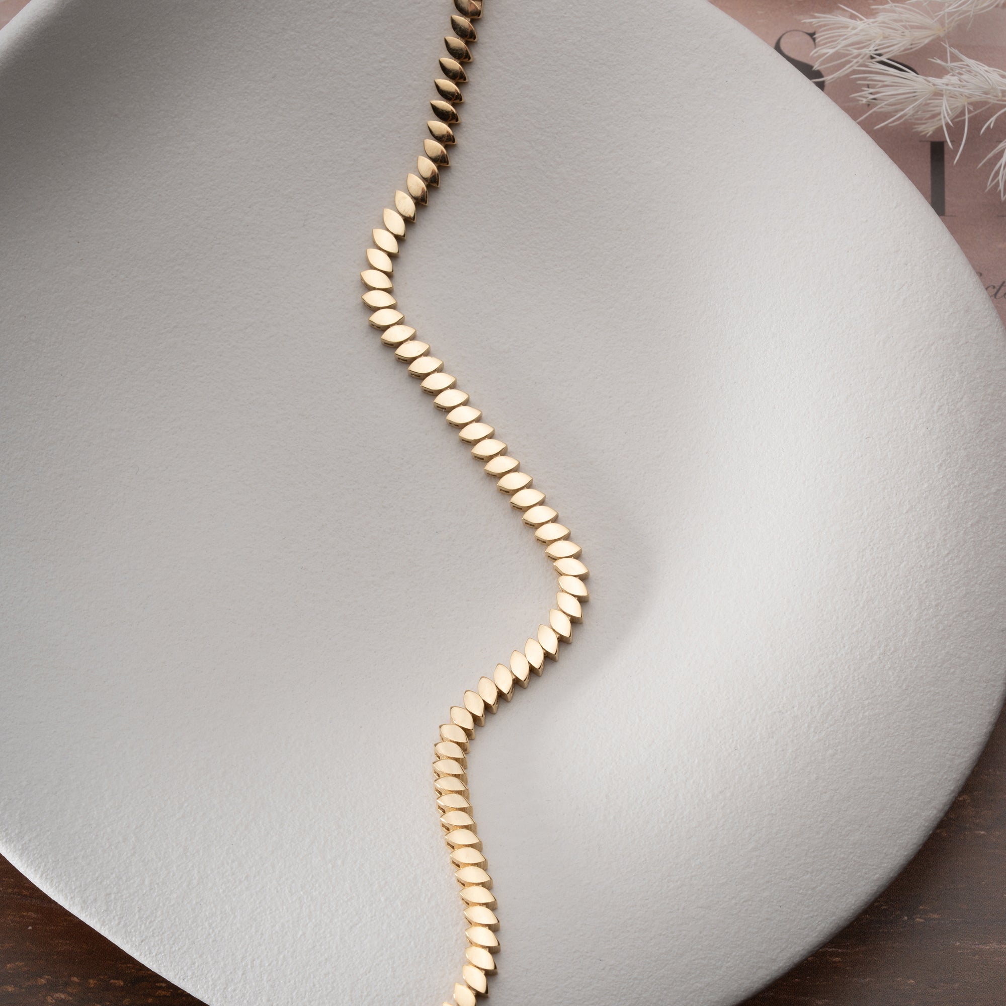 BLÄTTER ARMBAND | 925 SILBER