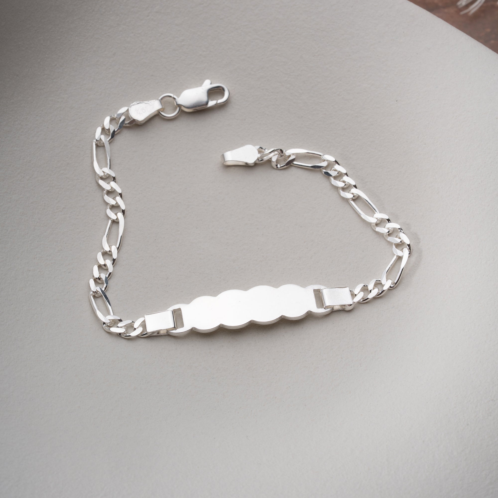 KINDER GRAVUR ARMBAND 1 | 925 SILBER