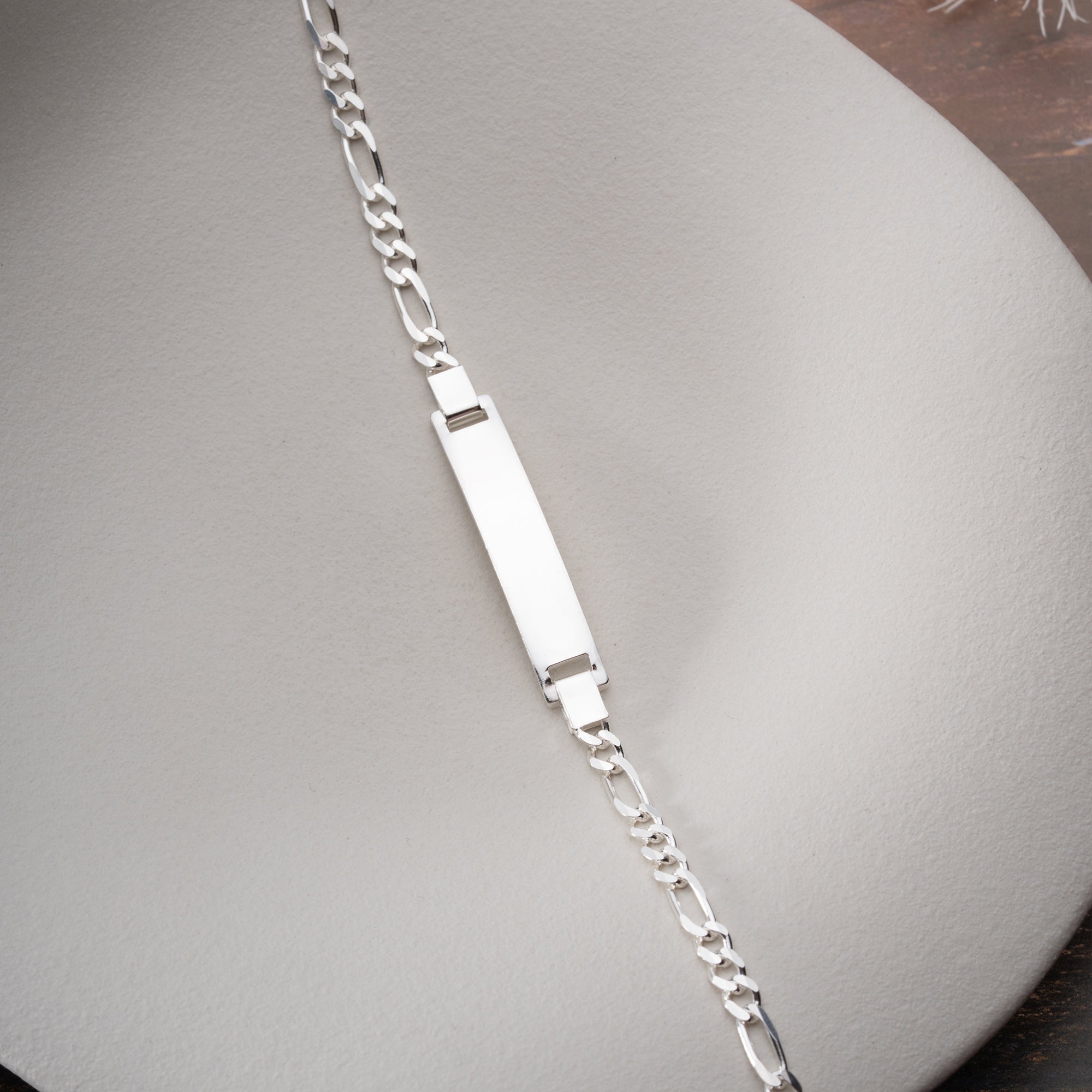 KINDER GRAVUR ARMBAND 9 | 925 SILBER