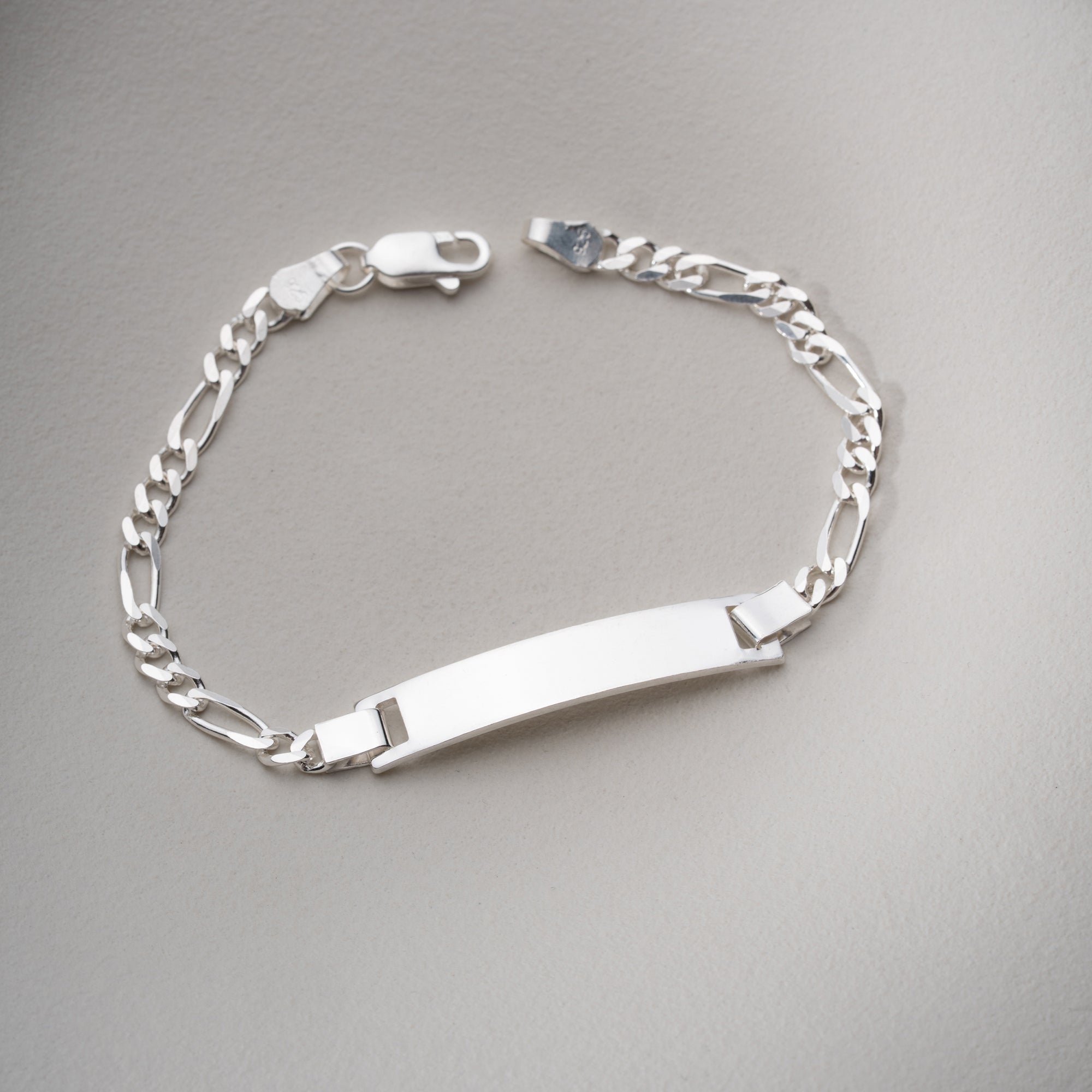 KINDER GRAVUR ARMBAND 9 | 925 SILBER